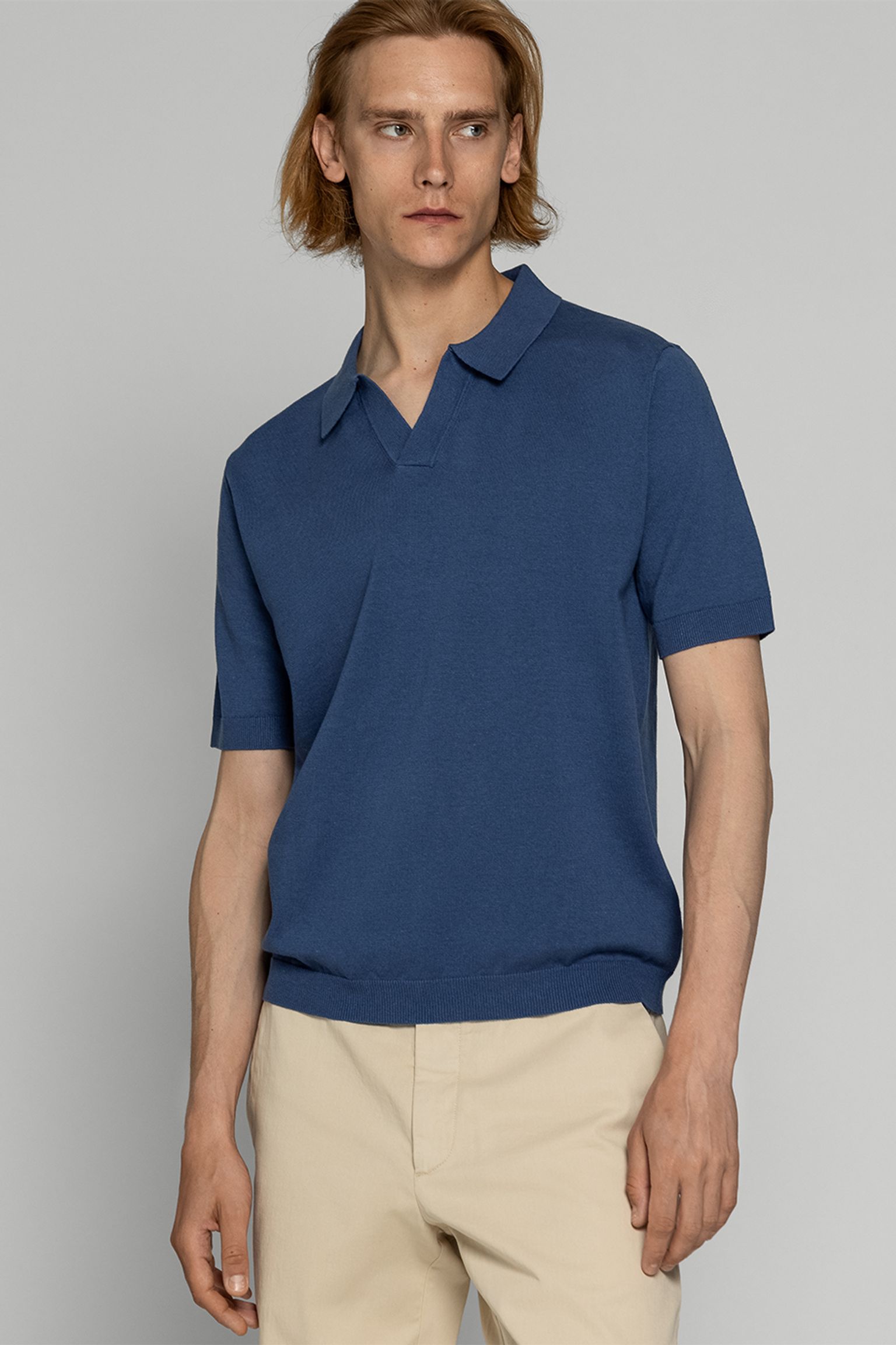 Стильные Поло NORSE PROJECTS Leif Cotton Linen Polo