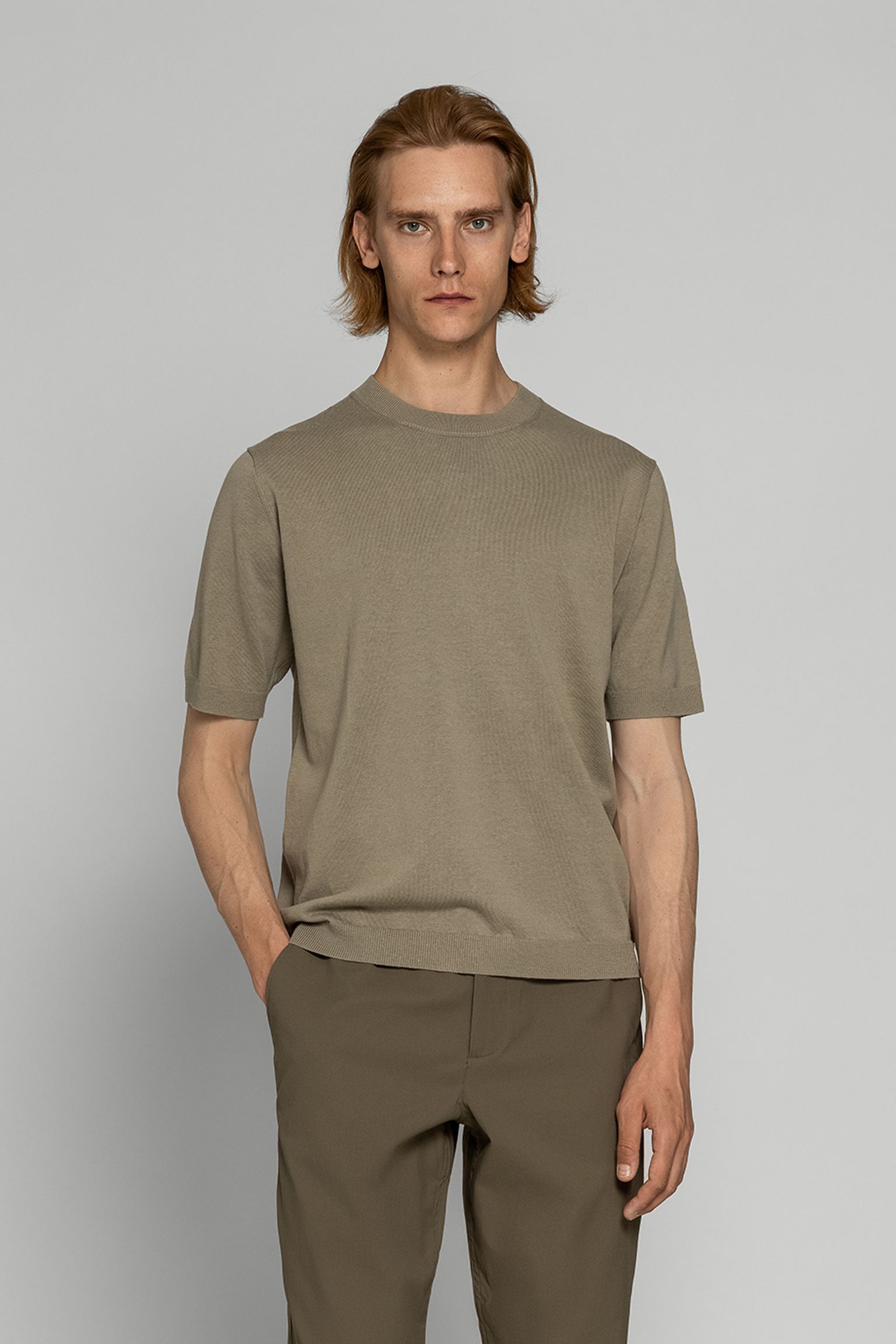 Футболка NORSE PROJECTS Rhys Cotton Linen T-shirt купить в Украине