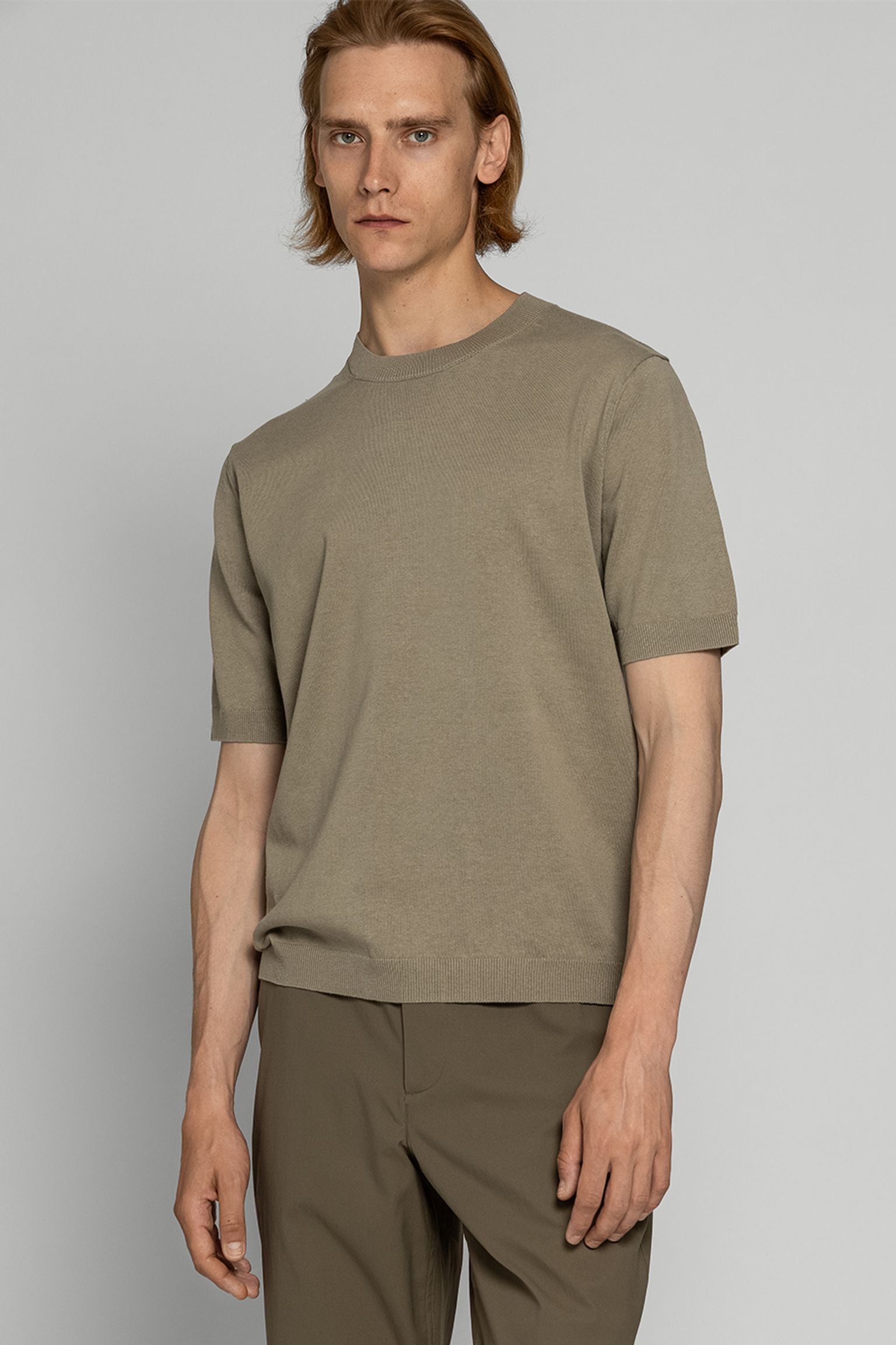 Широкий выбор Футболка NORSE PROJECTS Rhys Cotton Linen T-shirt