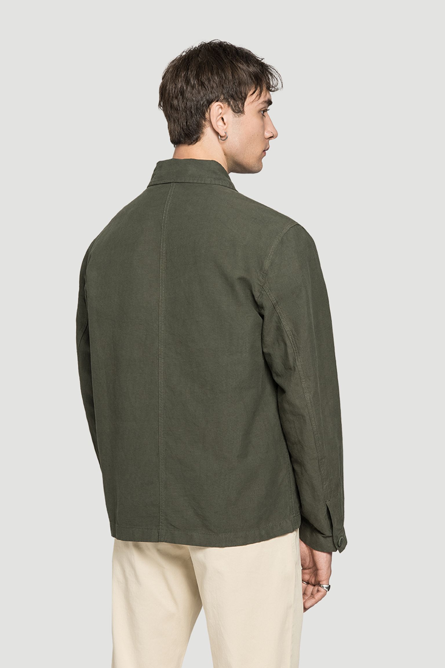 Стильные Овершот NORSE PROJECTS Tyge Cotton Linen Overshirt