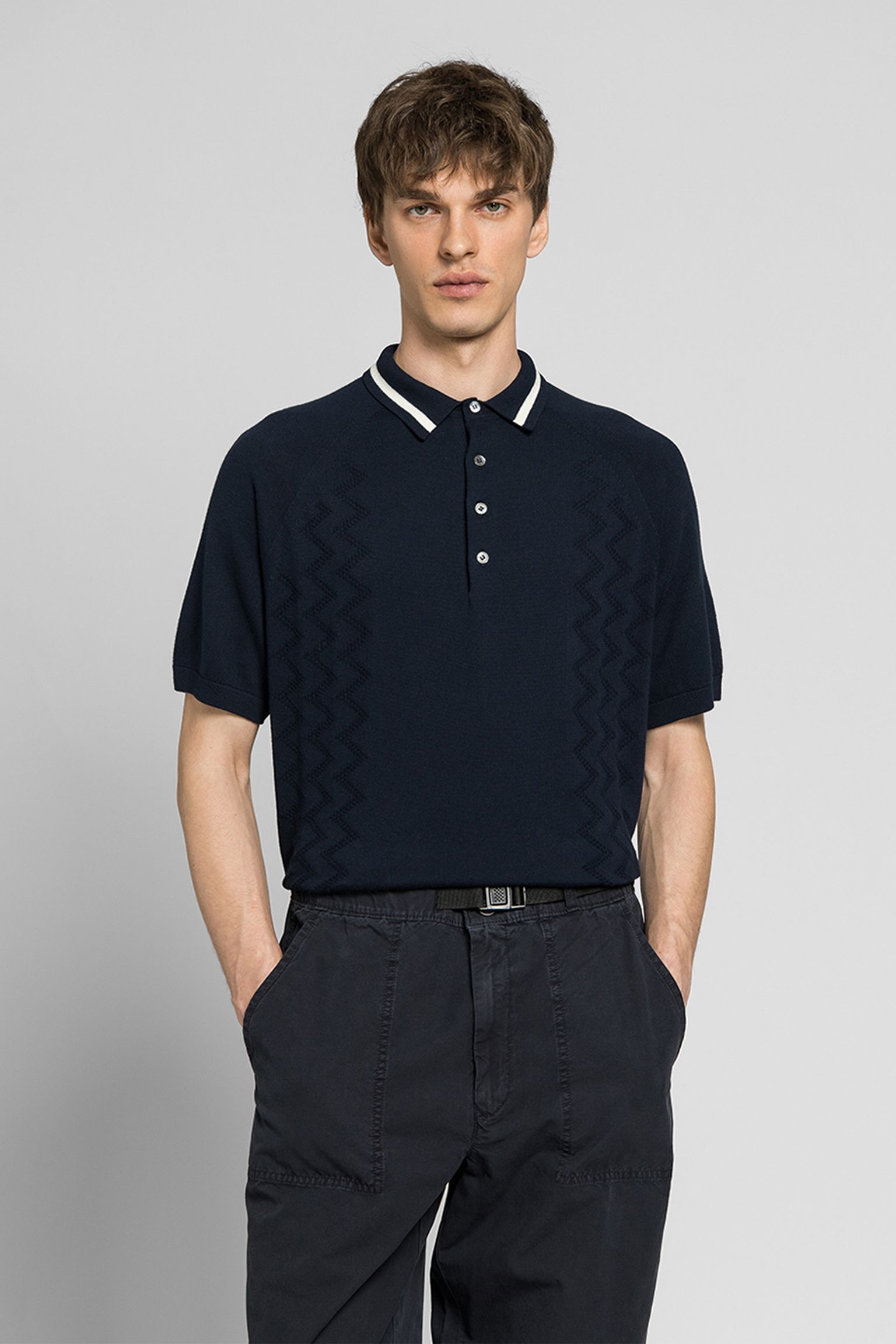 Поло Peregrine Textured polo shirt