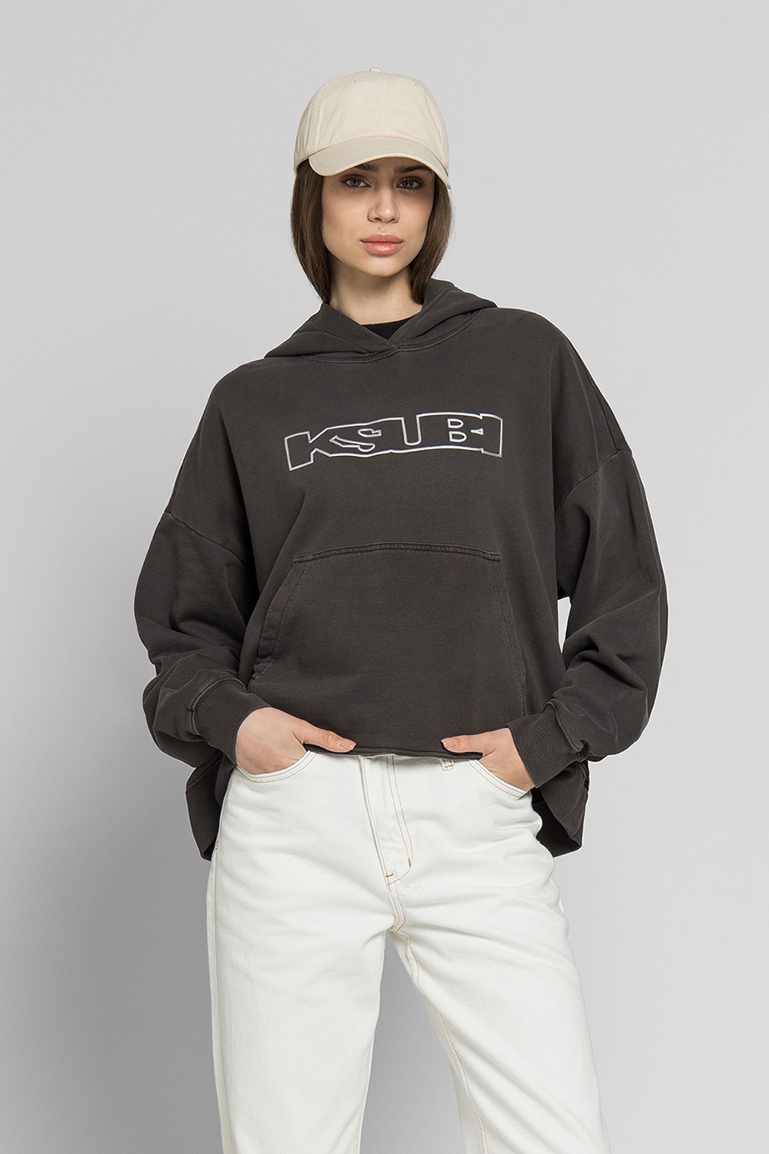 Худі KSUBI SOTT SLOUCH HOODIE CHARCOAL