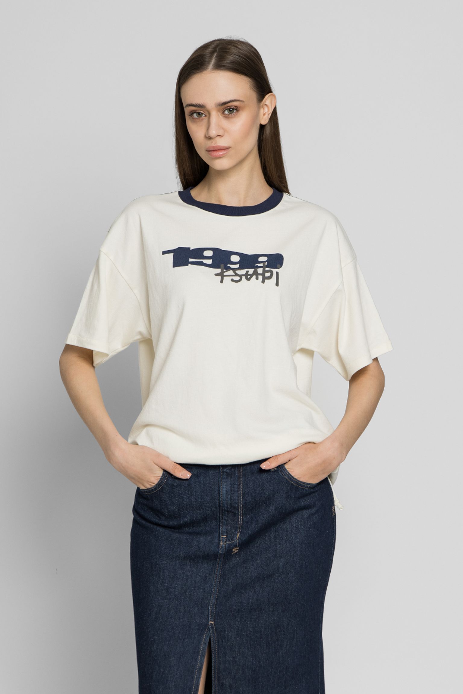 Футболка KSUBI 1999 OH G SS TEE CHALK купити в Україні