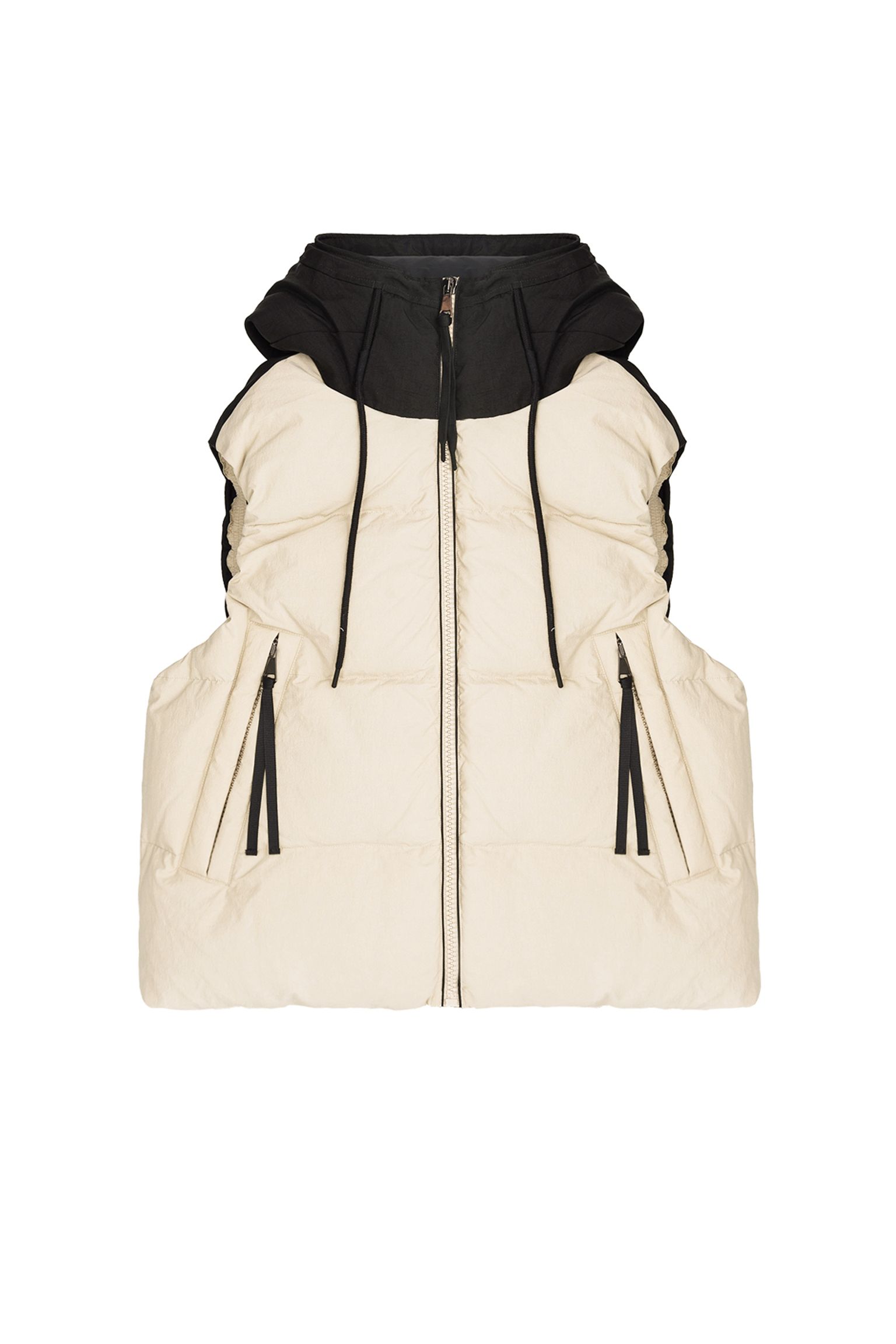 Жилет пуховий     W HOODED DOWN VEST купити