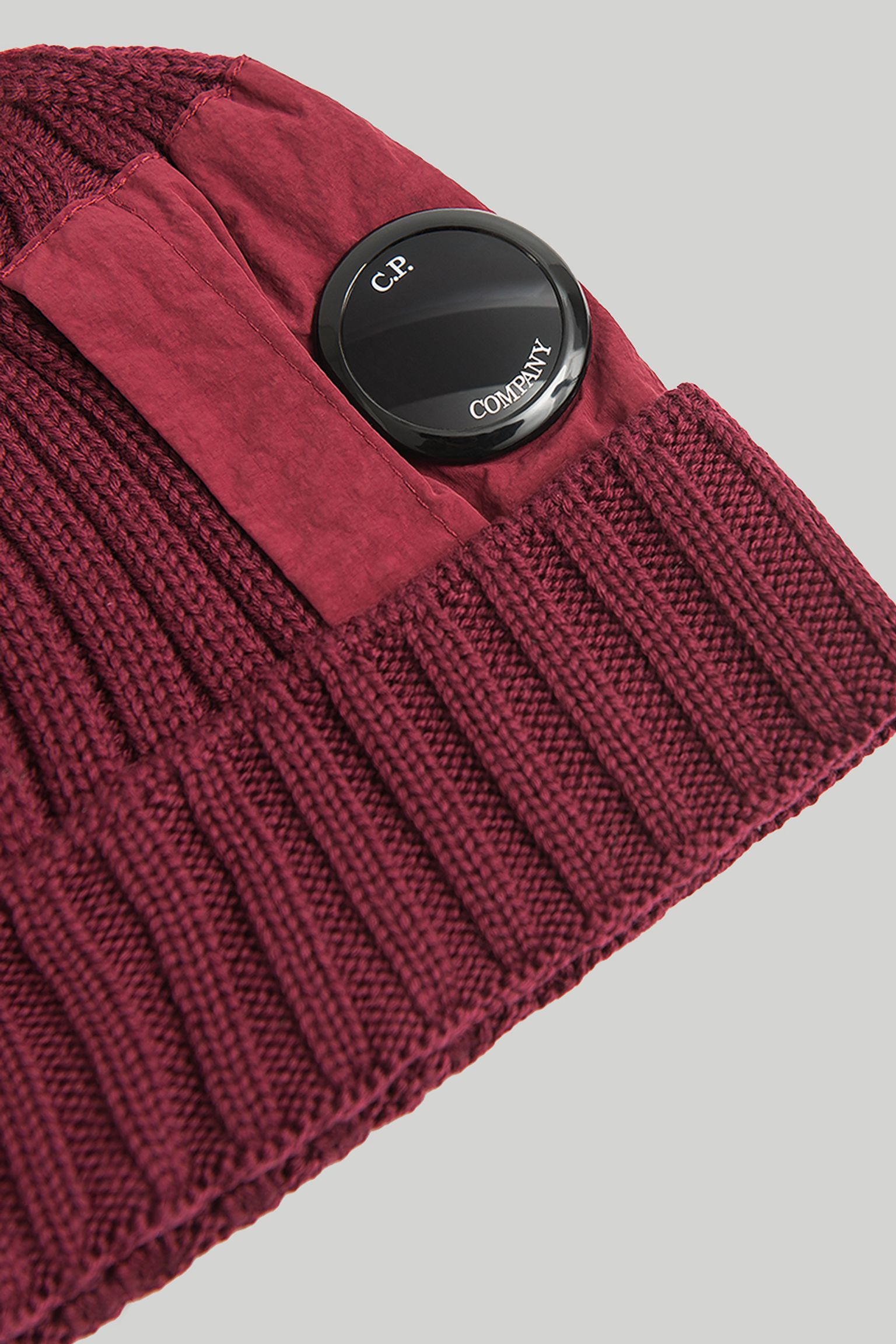 Шапка C.P. Company ACCESSORIES KNIT CAP MERINO