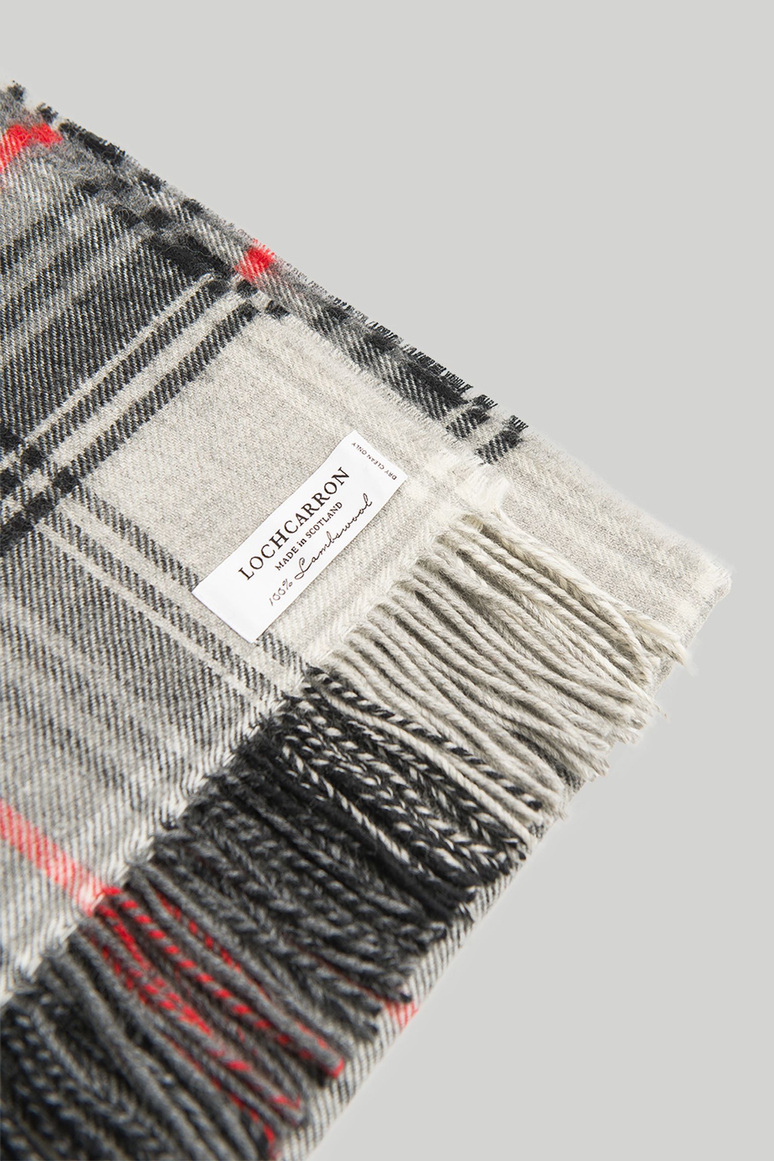 Плед LOCHCARRON BORDER LAMBSWOOL BLANKET