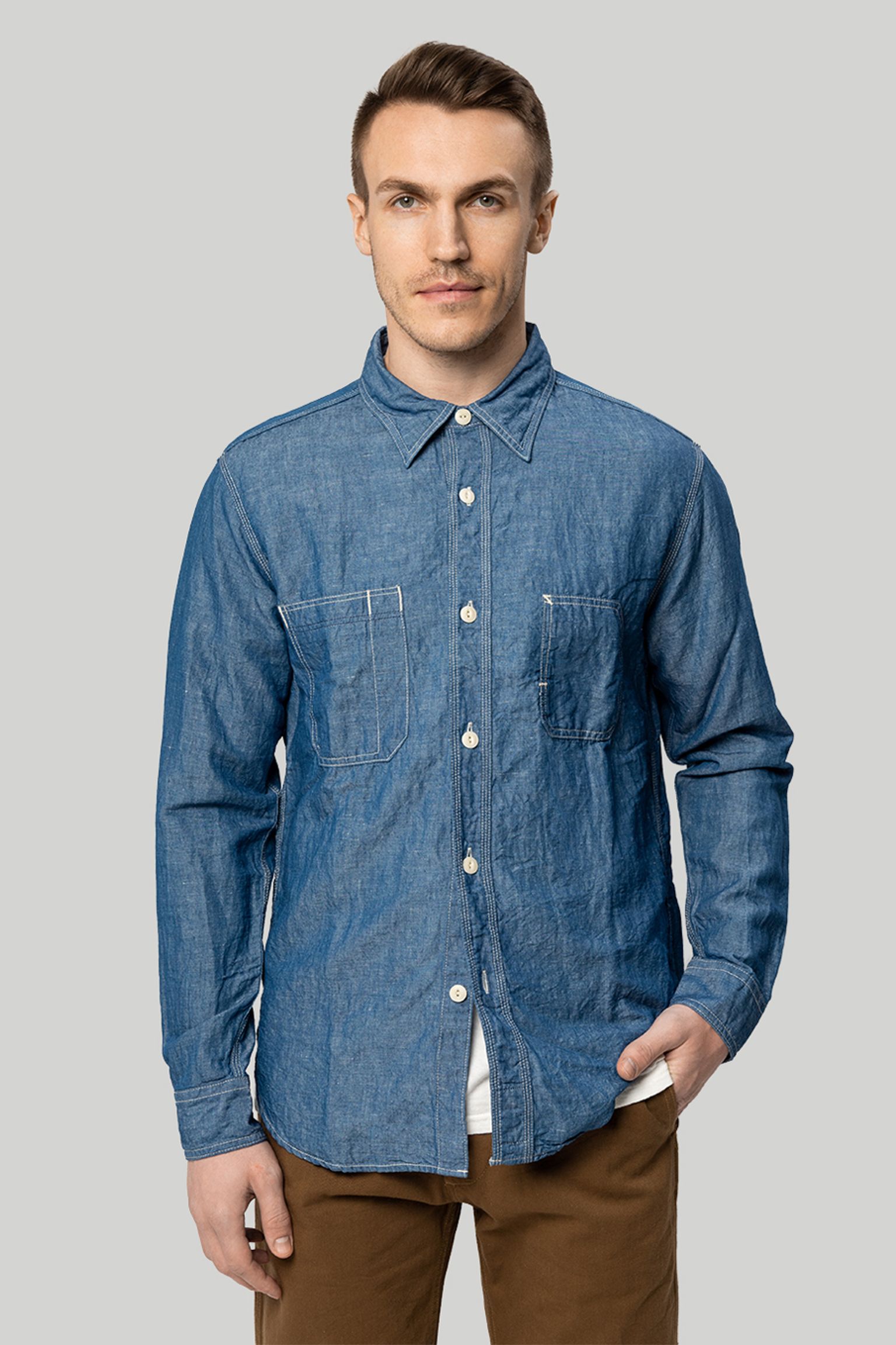 Рубашка   CHAMBRAY WORK SHIRT