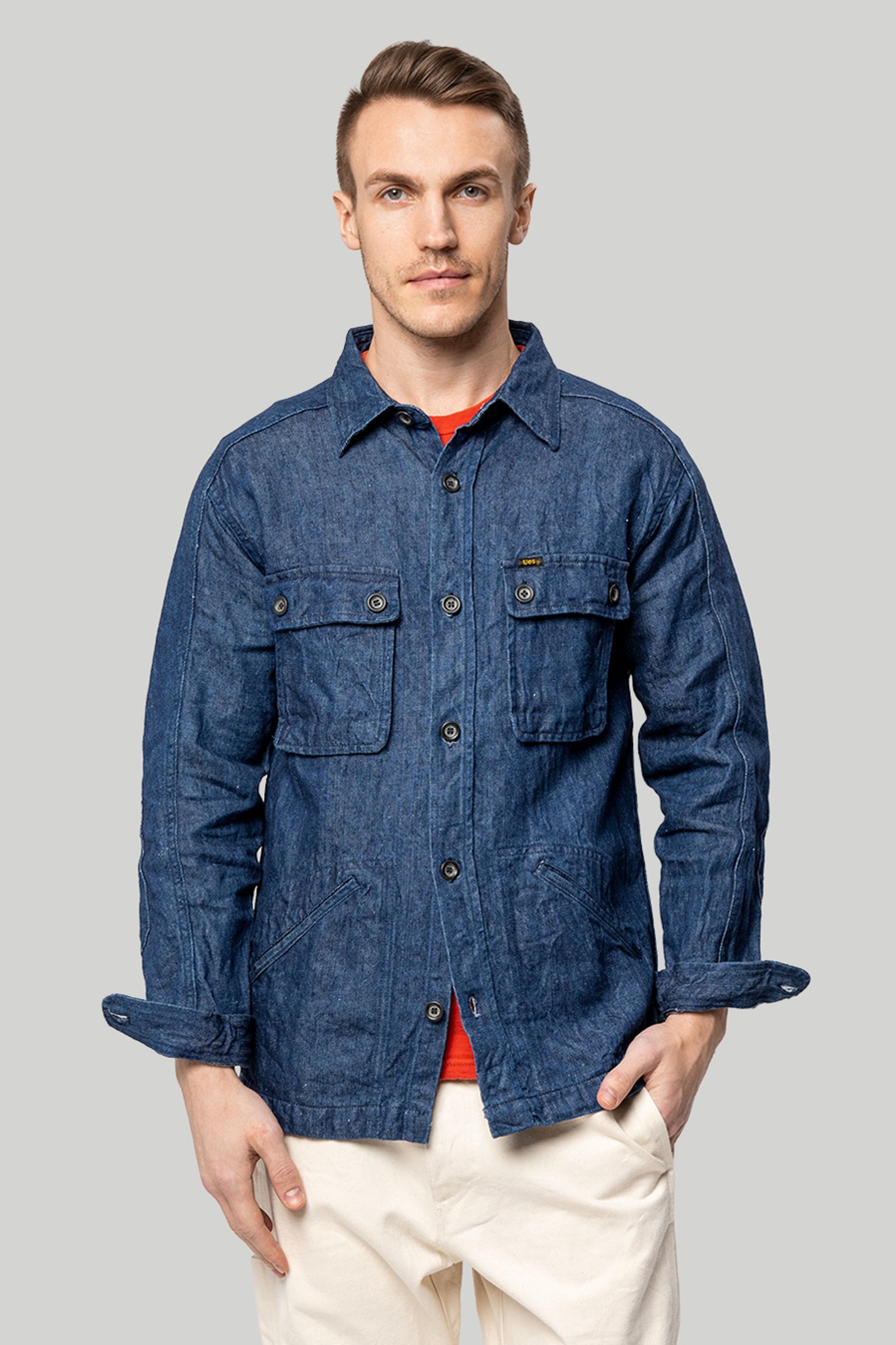 Овершот UES LINEN SHIRT JACKET купити в Україні