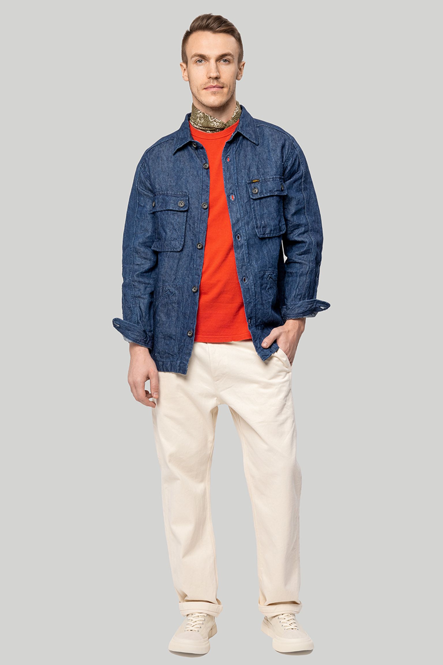 Овершот UES LINEN SHIRT JACKET з доставкою