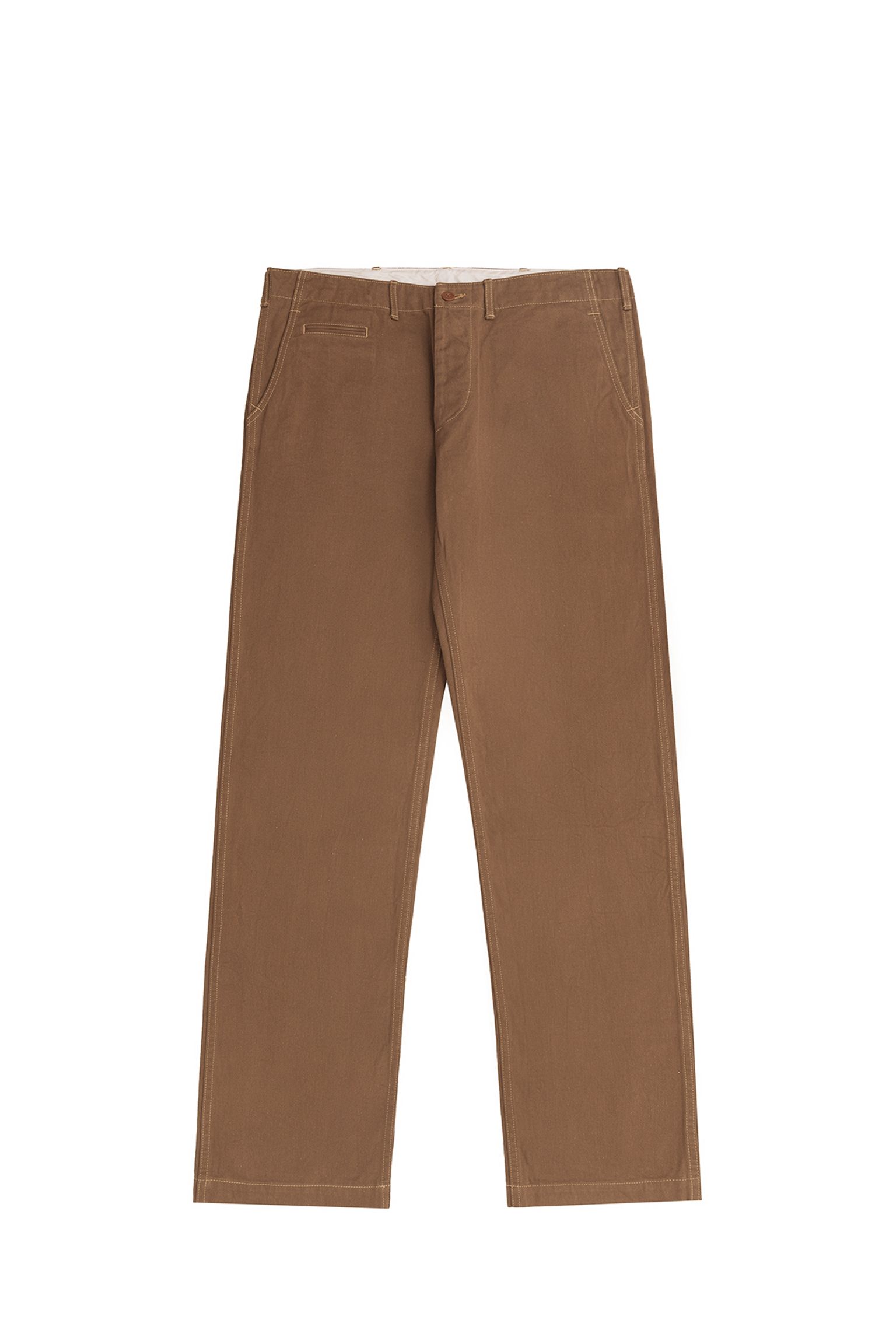 Брюки   SELVEDGE YARN-DYED UNEVENNESS CHINO PANTS купити