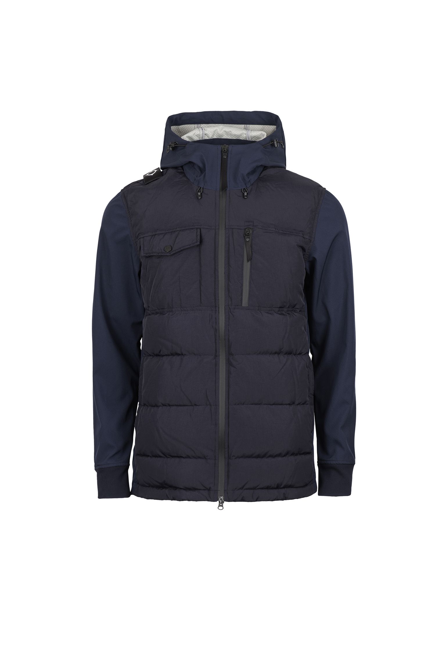 Пуховик MA.STRUM SOFTSHELL DOWN QUILT HOODED JA CKET купить