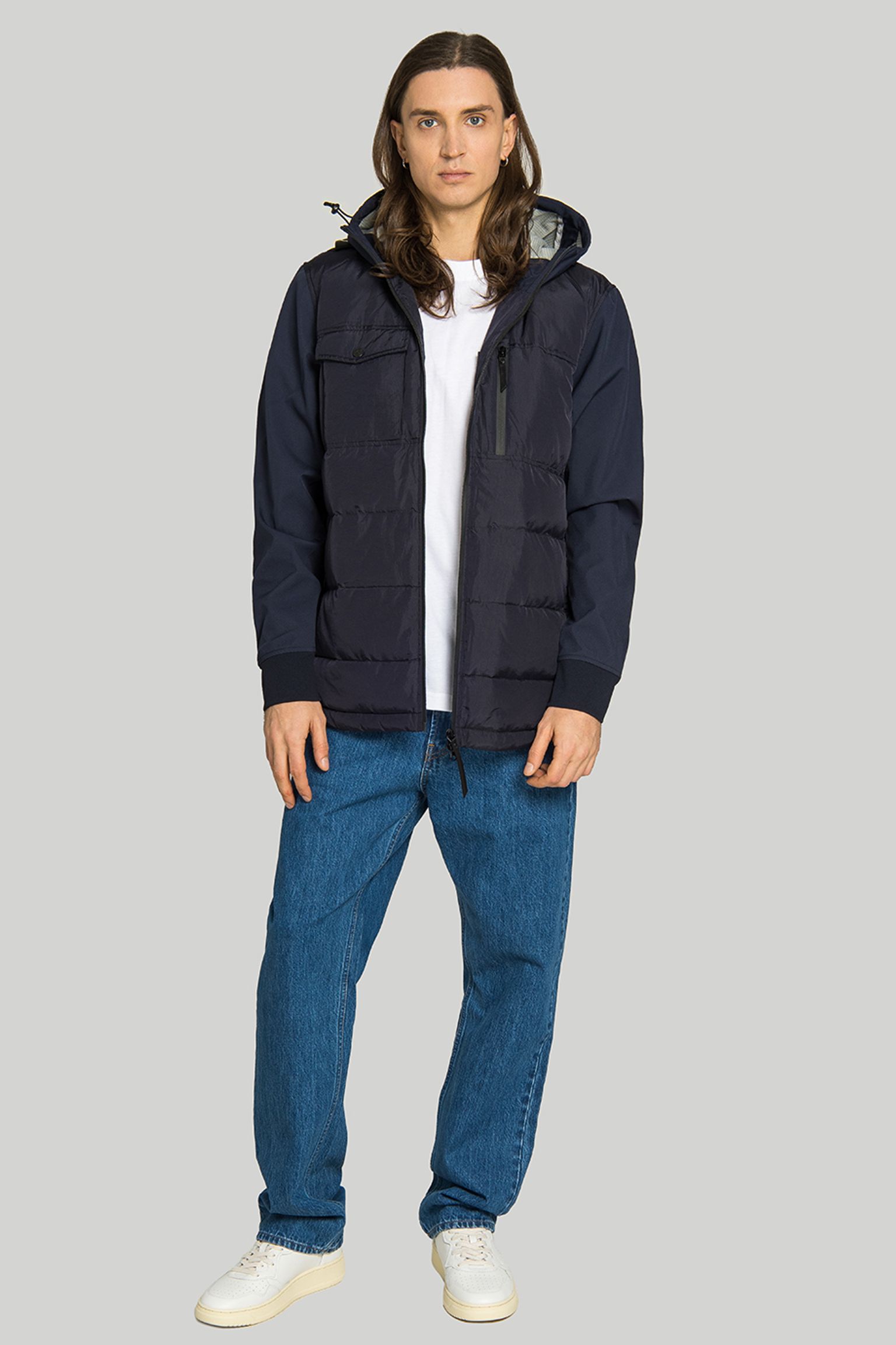 Пуховик MA.STRUM SOFTSHELL DOWN QUILT HOODED JA CKET с доставкой