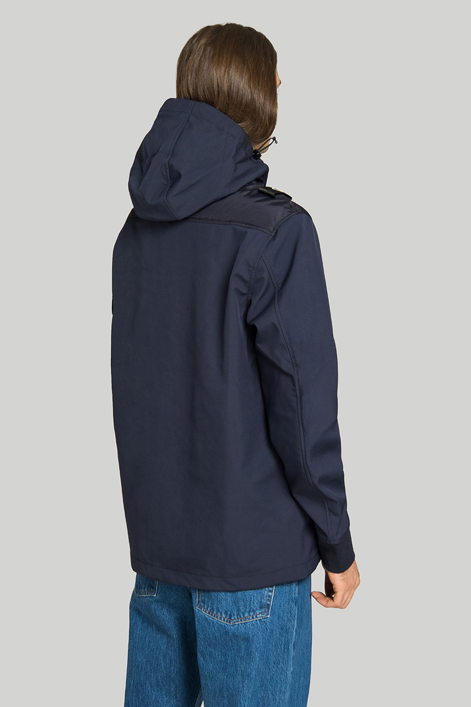 Пуховик   SOFTSHELL DOWN QUILT HOODED JA CKET