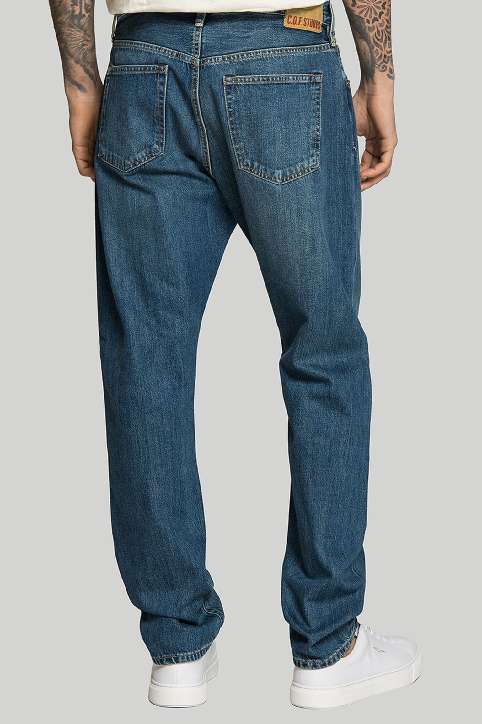 Стильные Джинсы M5 STRAIGHT 13OZ KUROKI