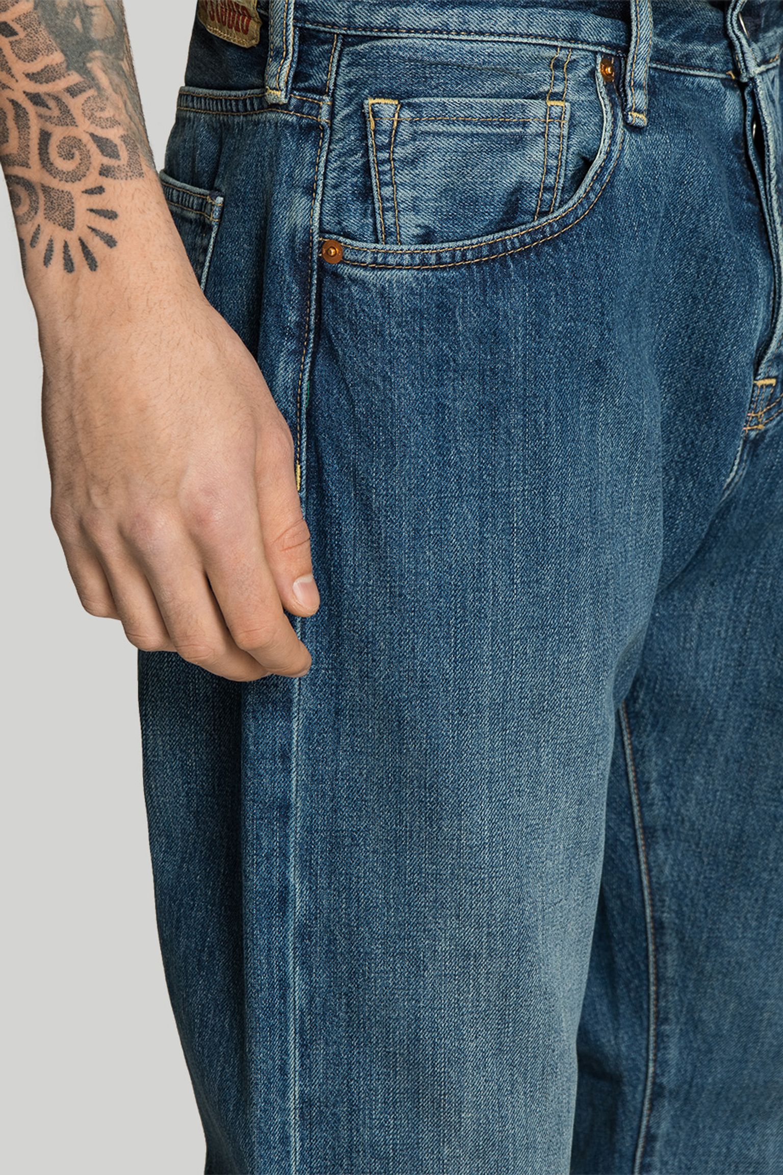 Широкий выбор Джинсы M5 STRAIGHT 13OZ KUROKI