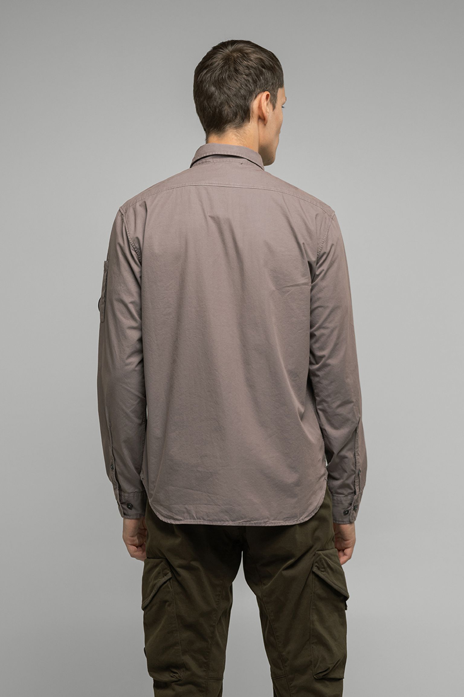 Рубашка SHIRTS LONG SLEEVE IN ORGANIC GABARDINE