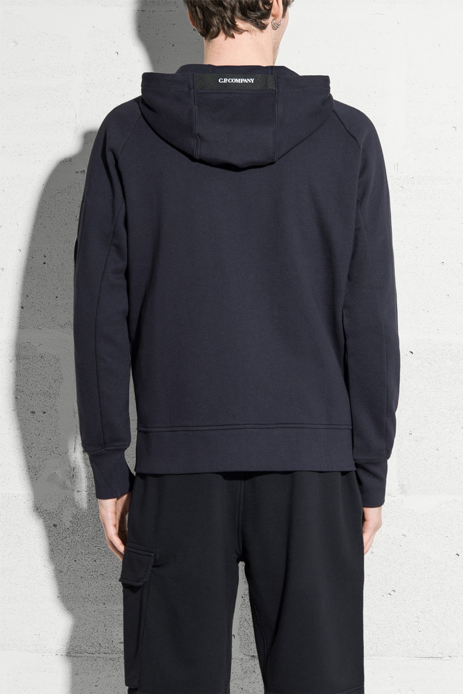 Стильные Спортивная кофта SWEATSHIRTS HOODED OPEN IN DIAGONAL RAISED FLEECE