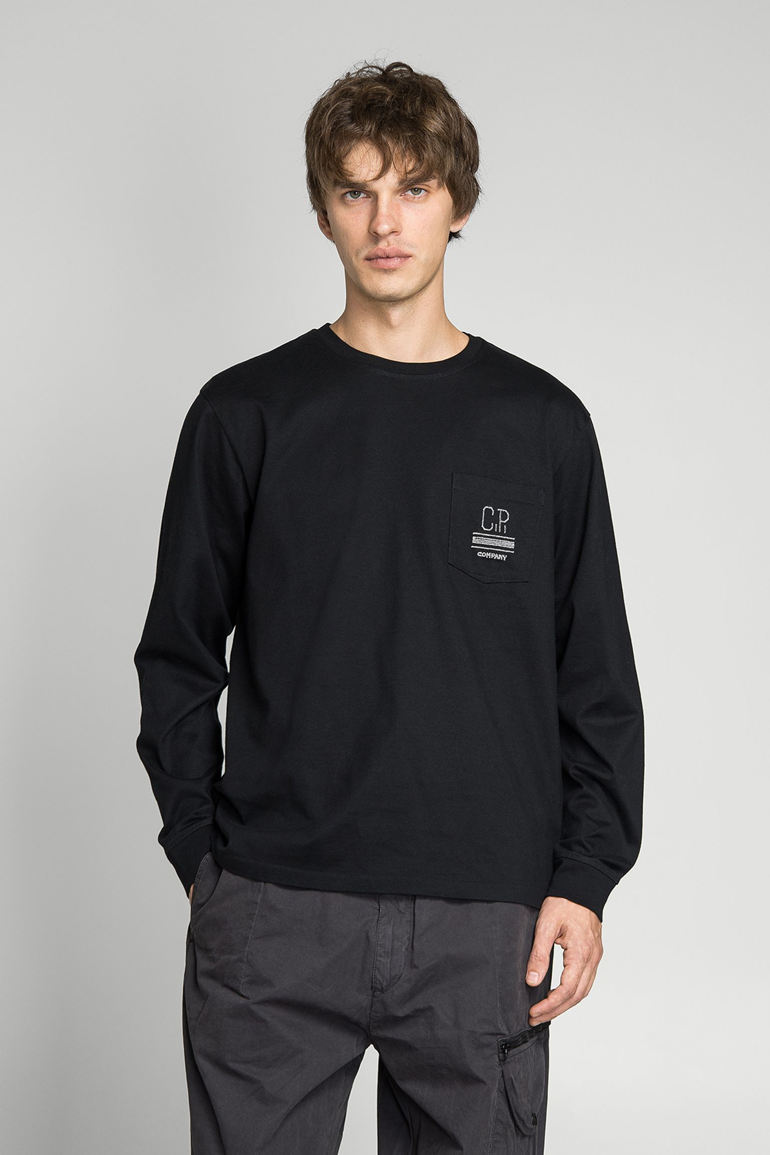 Лонгслив T-SHIRTS LONG SLEEVE IN JERSEY 20/1