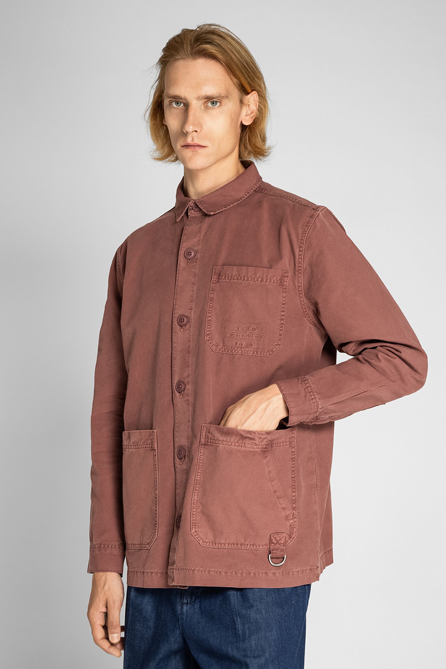 Овершот DEWSBURY GARMENT DYED OVERSHIRT