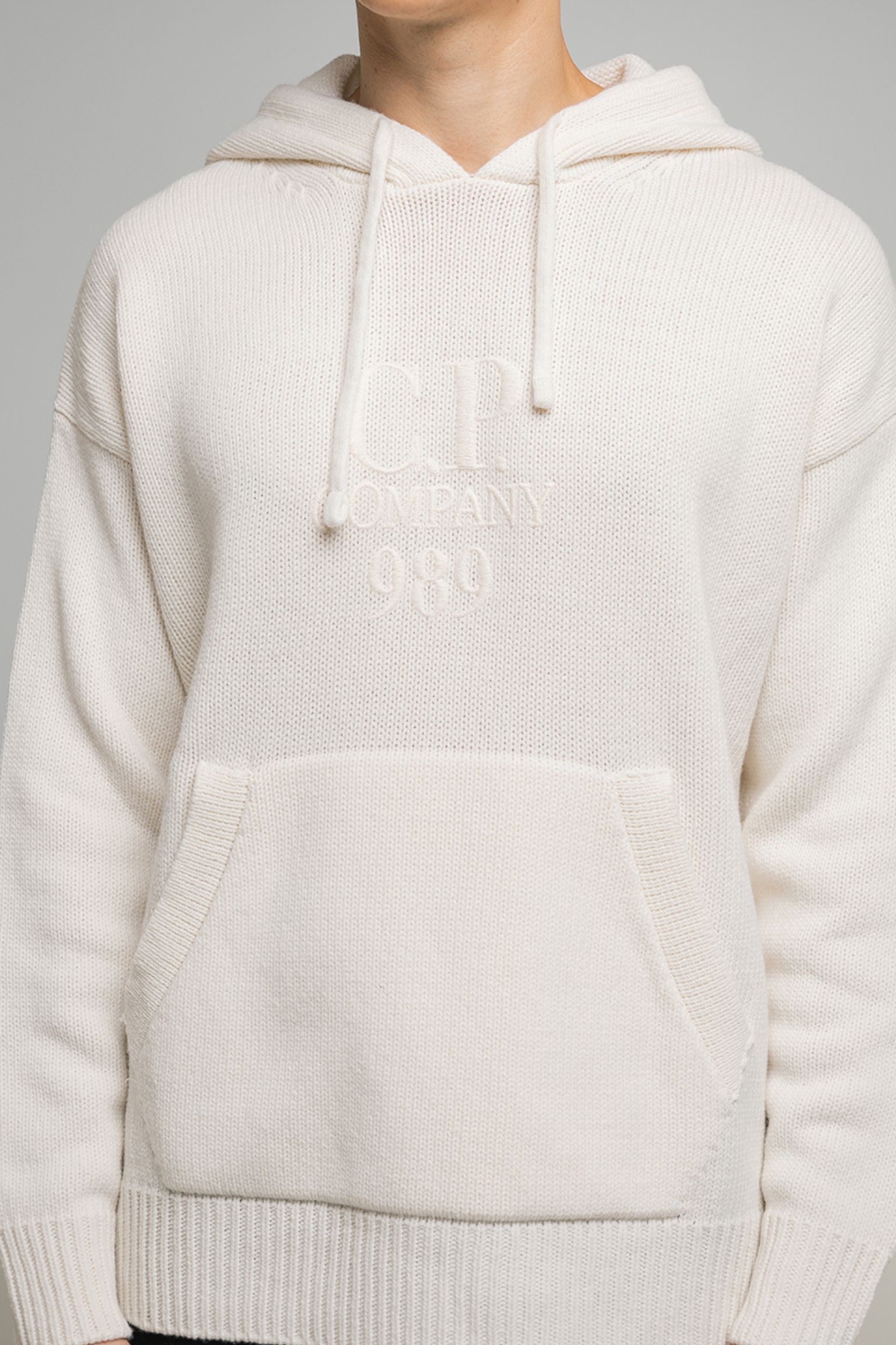 Свитер KNITWEAR HOODED IN LAMBSWOOL GRS