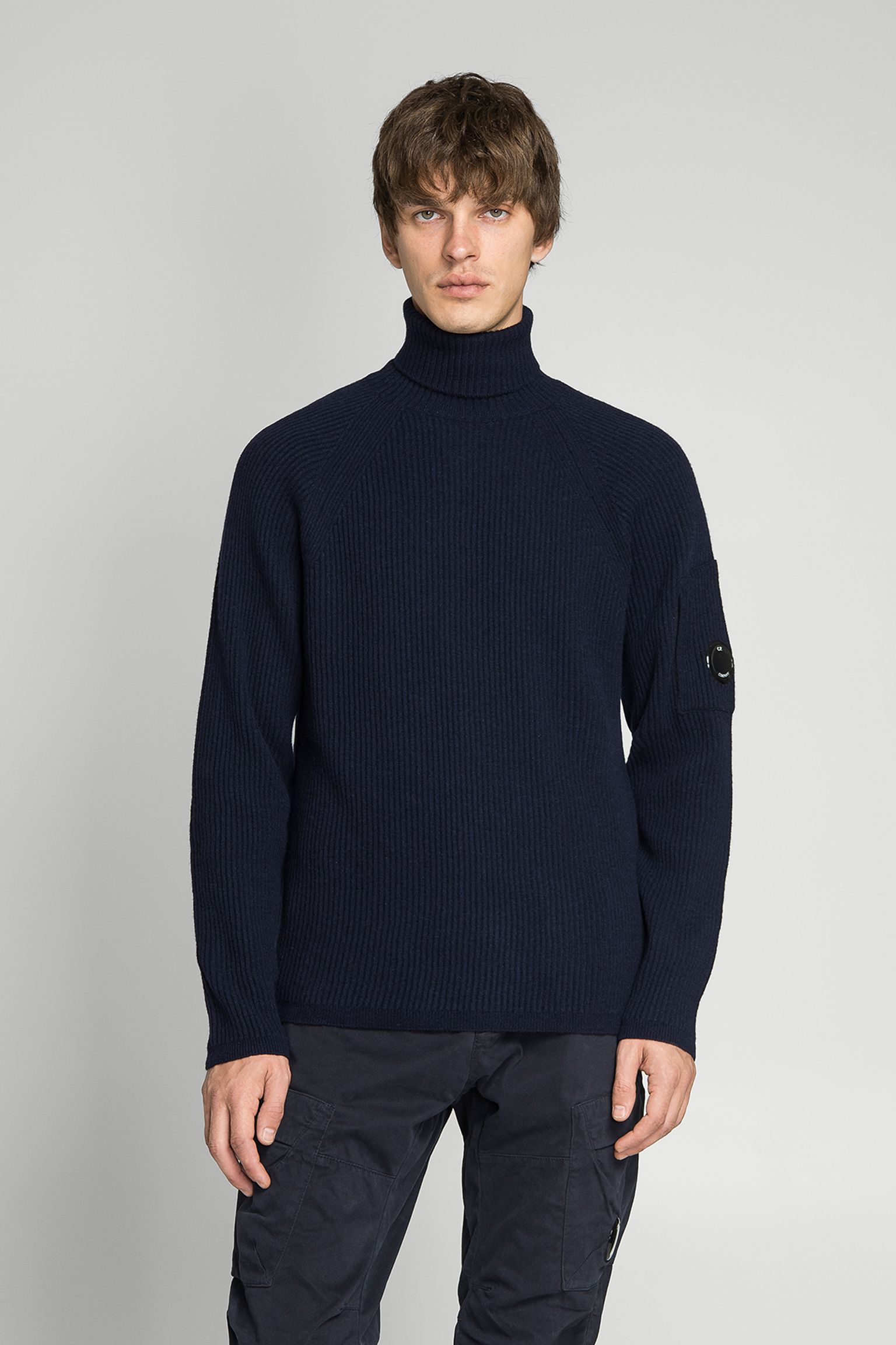 Гольф KNITWEAR TURTLE NECK IN LAMBSWOOL GRS