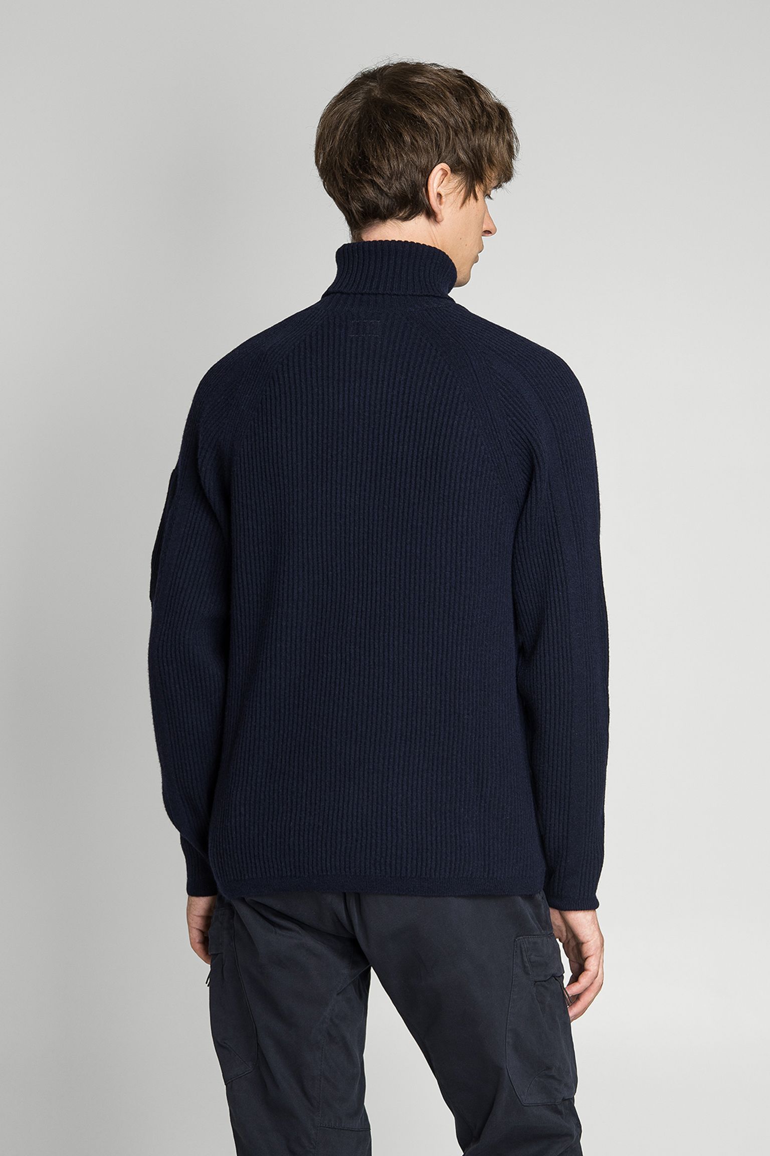 Гольф KNITWEAR TURTLE NECK IN LAMBSWOOL GRS