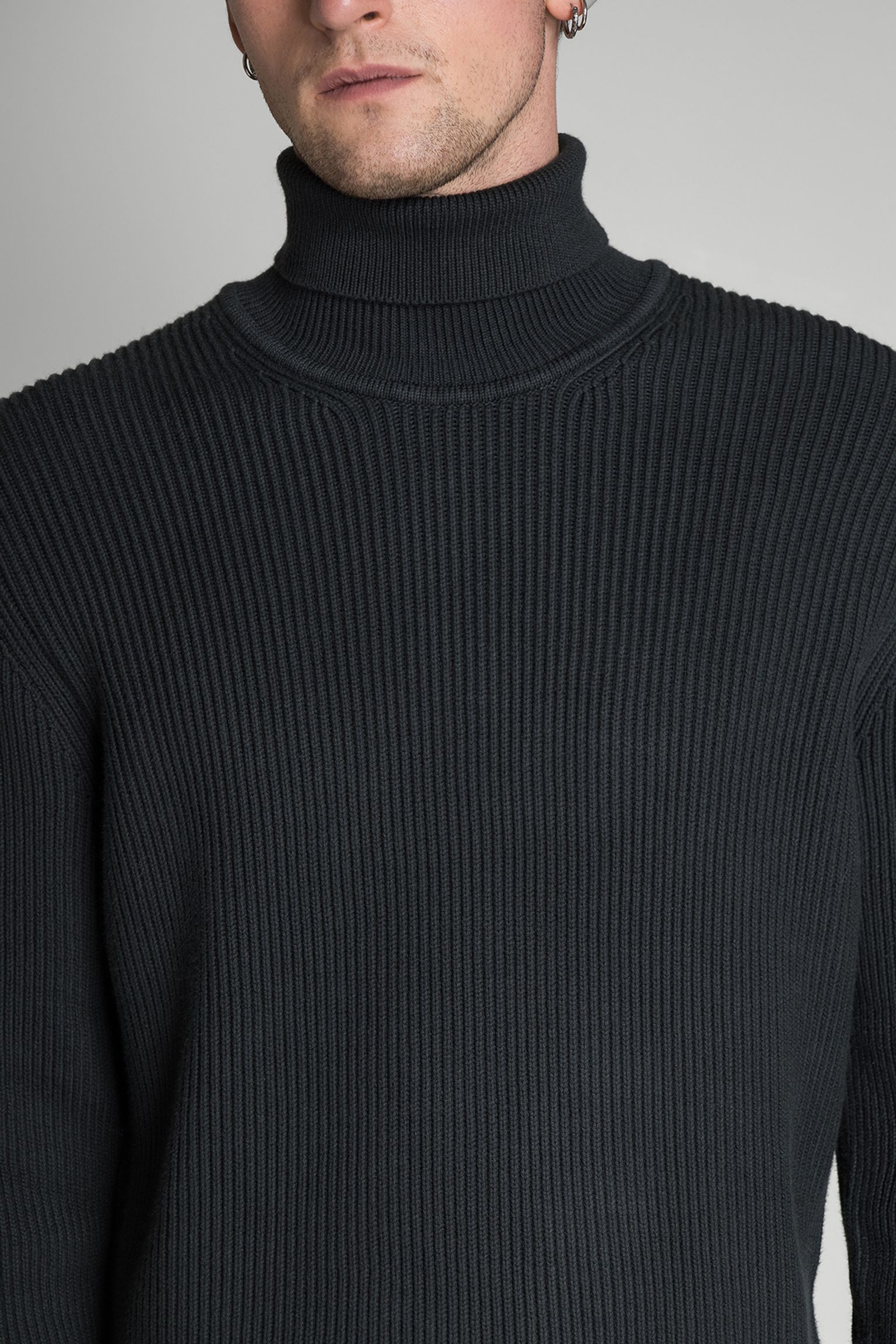 Гольф KNITWEAR CREW NECK IN FULL RIB