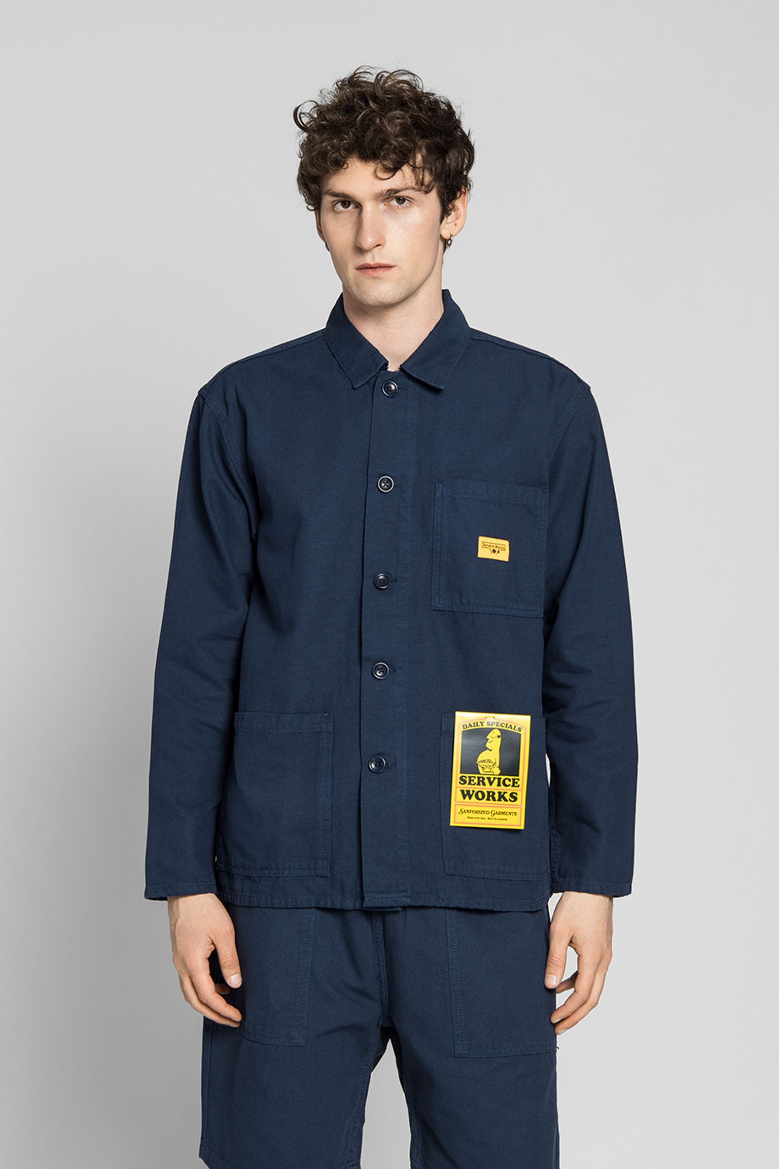 Овершот   Canvas Coverall Jacket