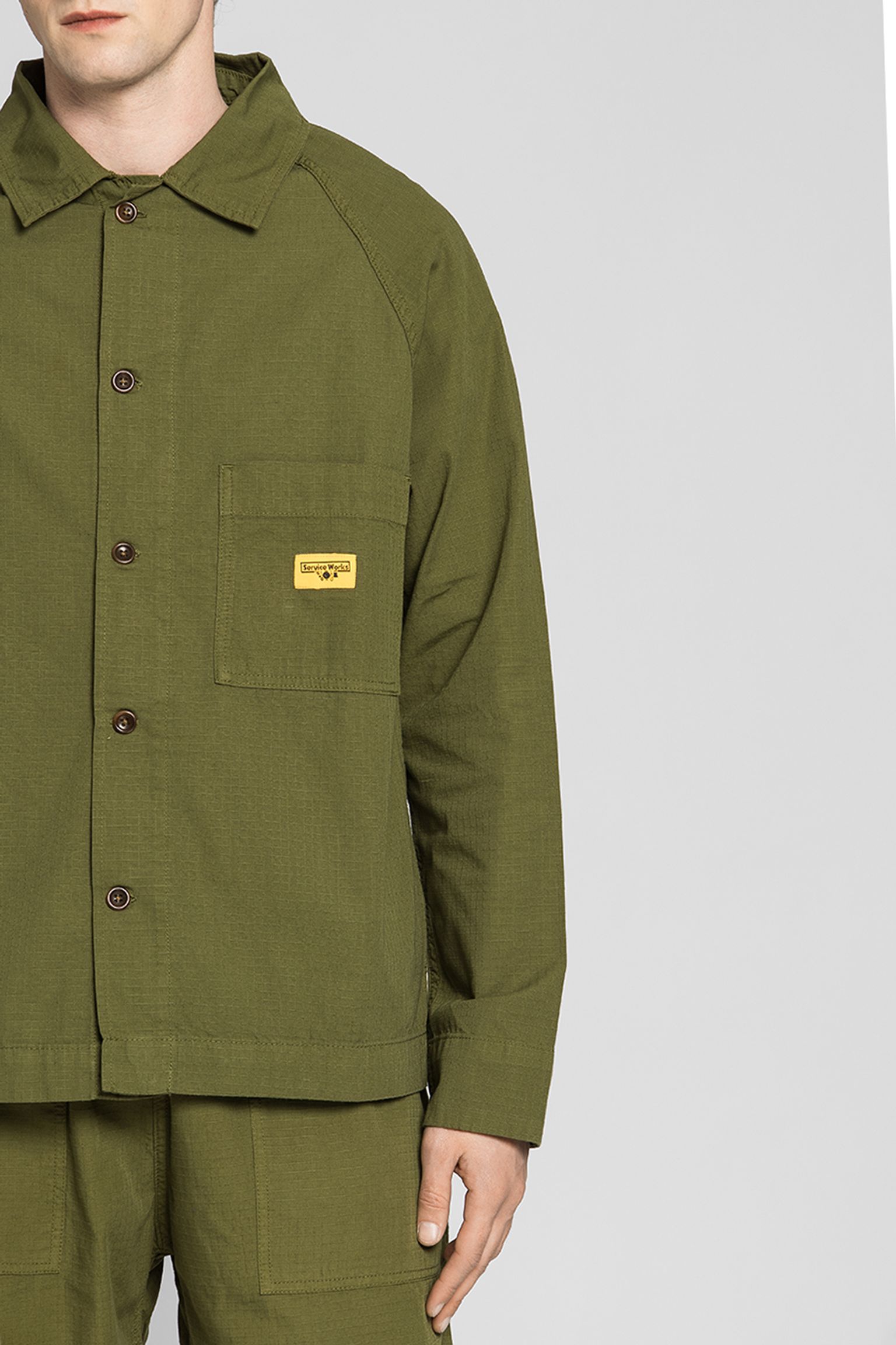 Овершот   Canvas Coverall Jacket