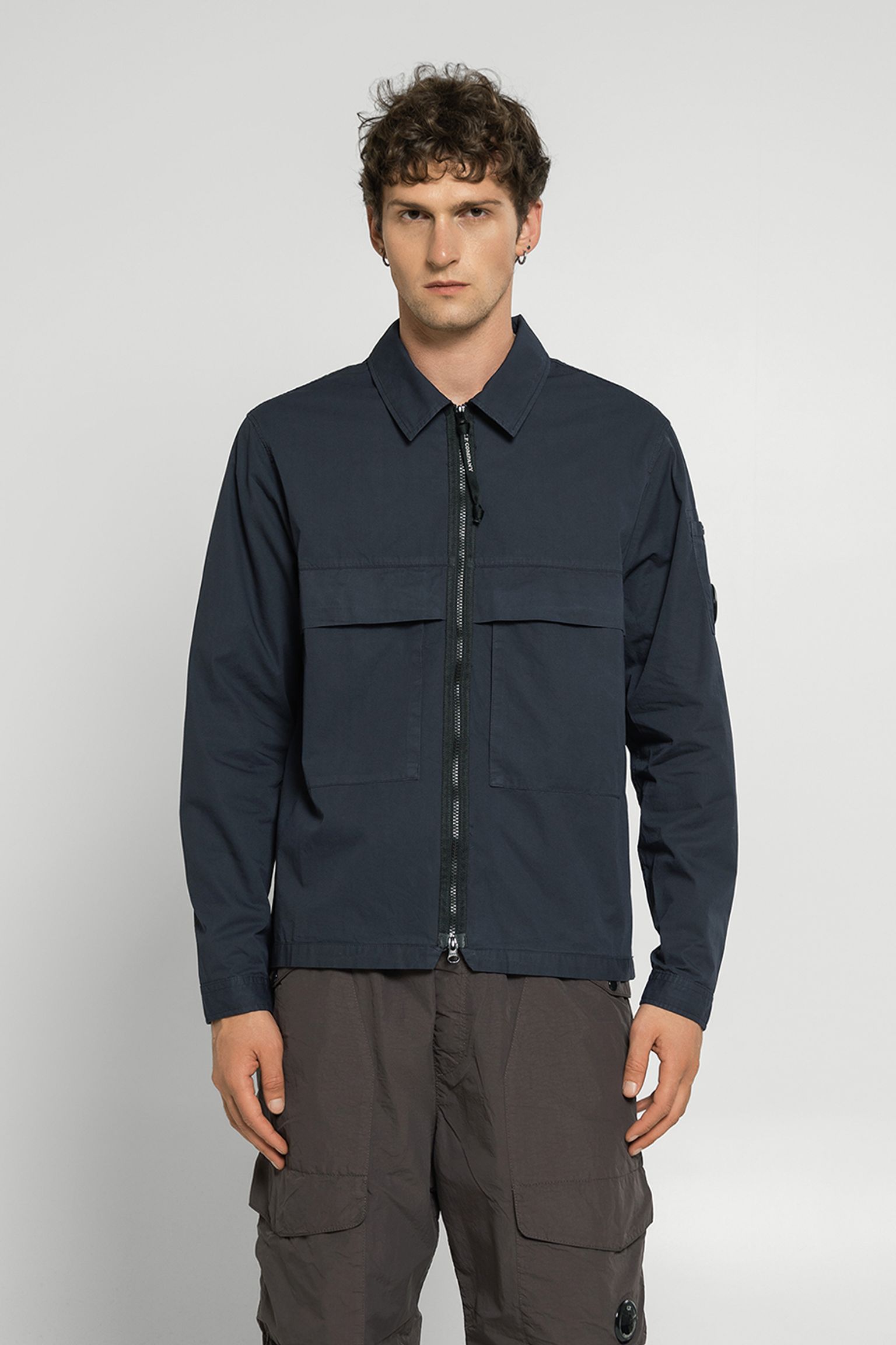 Овершот OVERSHIRT IN ORGANIC GABARDINE