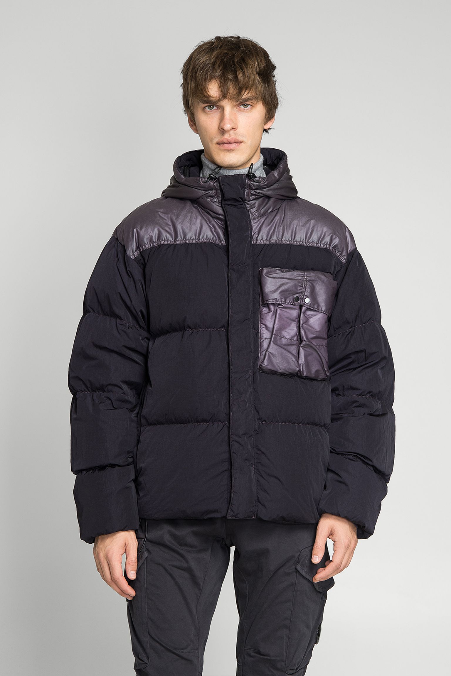 Пуховик OUTERWEAR MEDIUM JACKET IN ECO CHROME-E MIXED