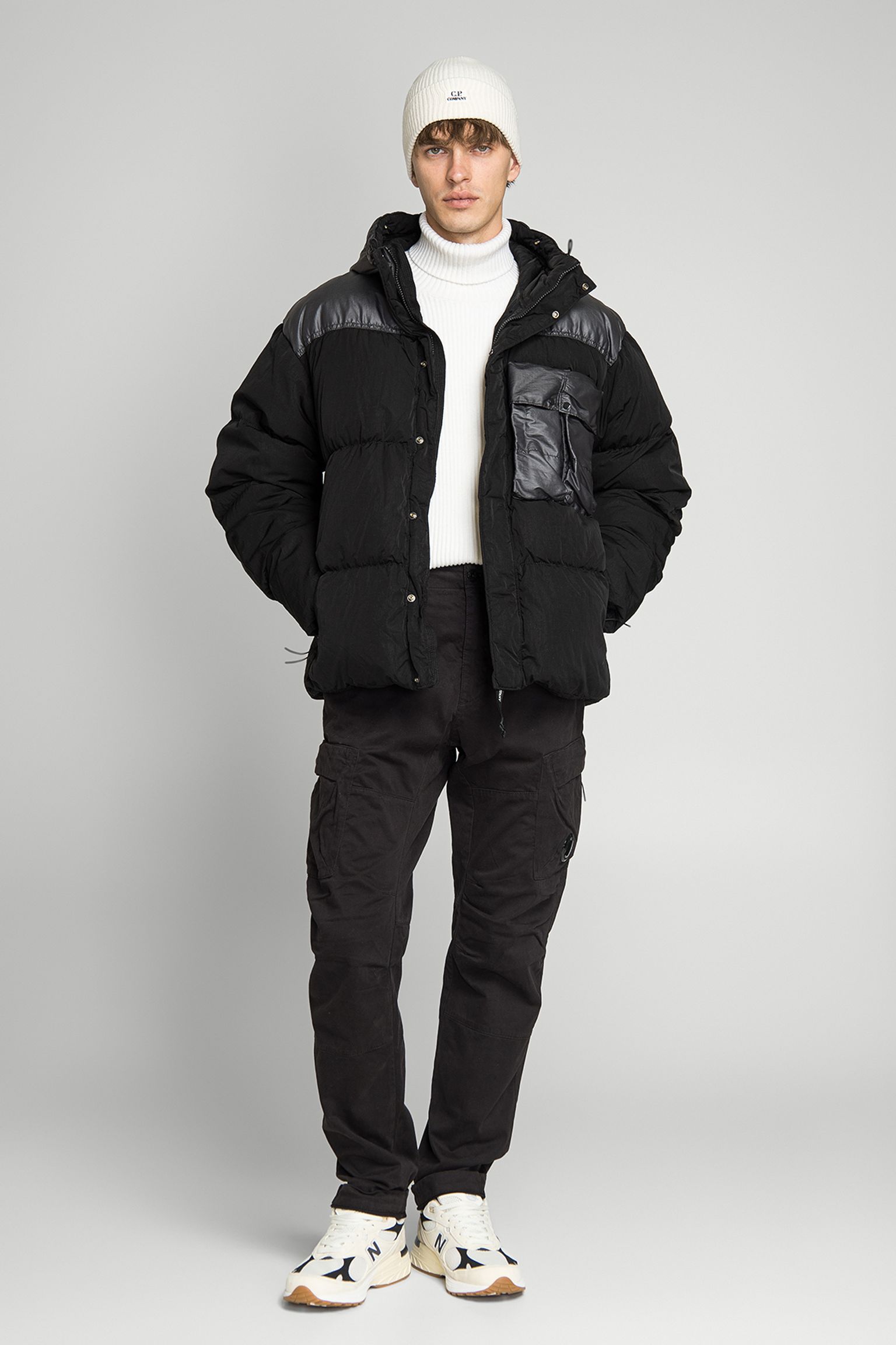 Пуховик OUTERWEAR MEDIUM JACKET IN ECO CHROME-E MIXED