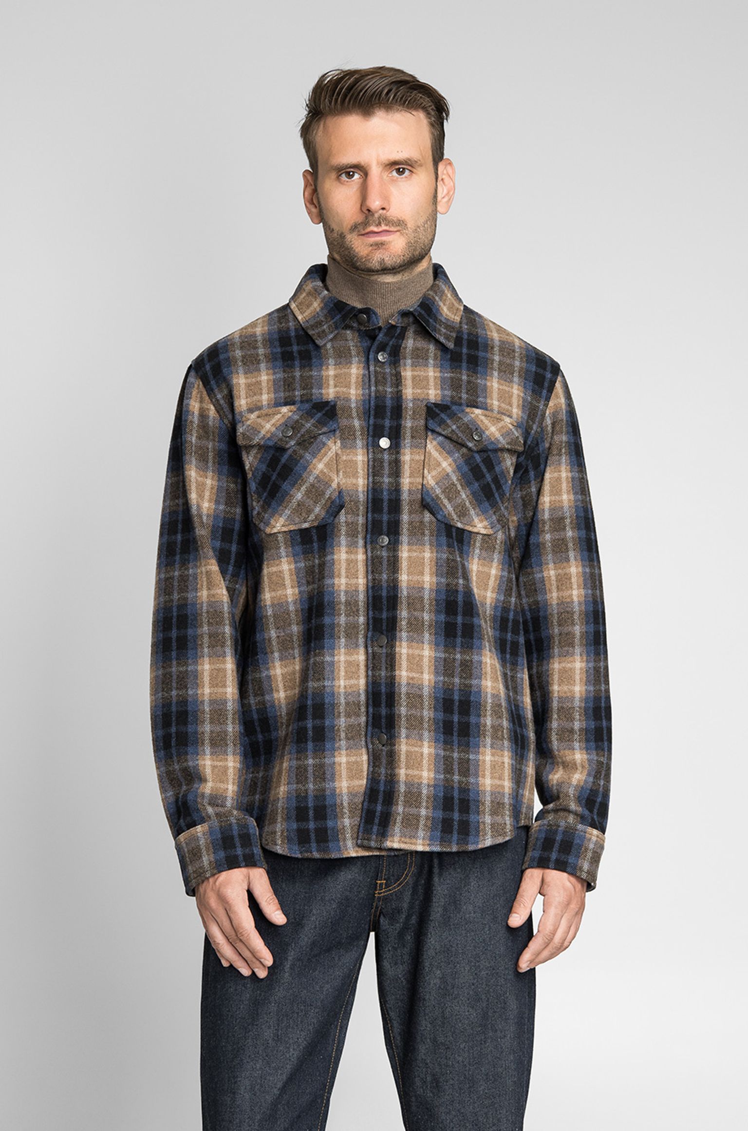 Овершот ALASKAN MELTON OVERSHIRT