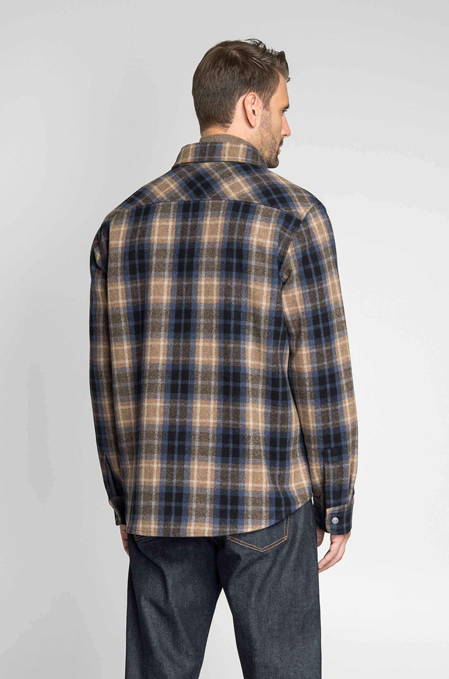 Стильные Овершот ALASKAN MELTON OVERSHIRT