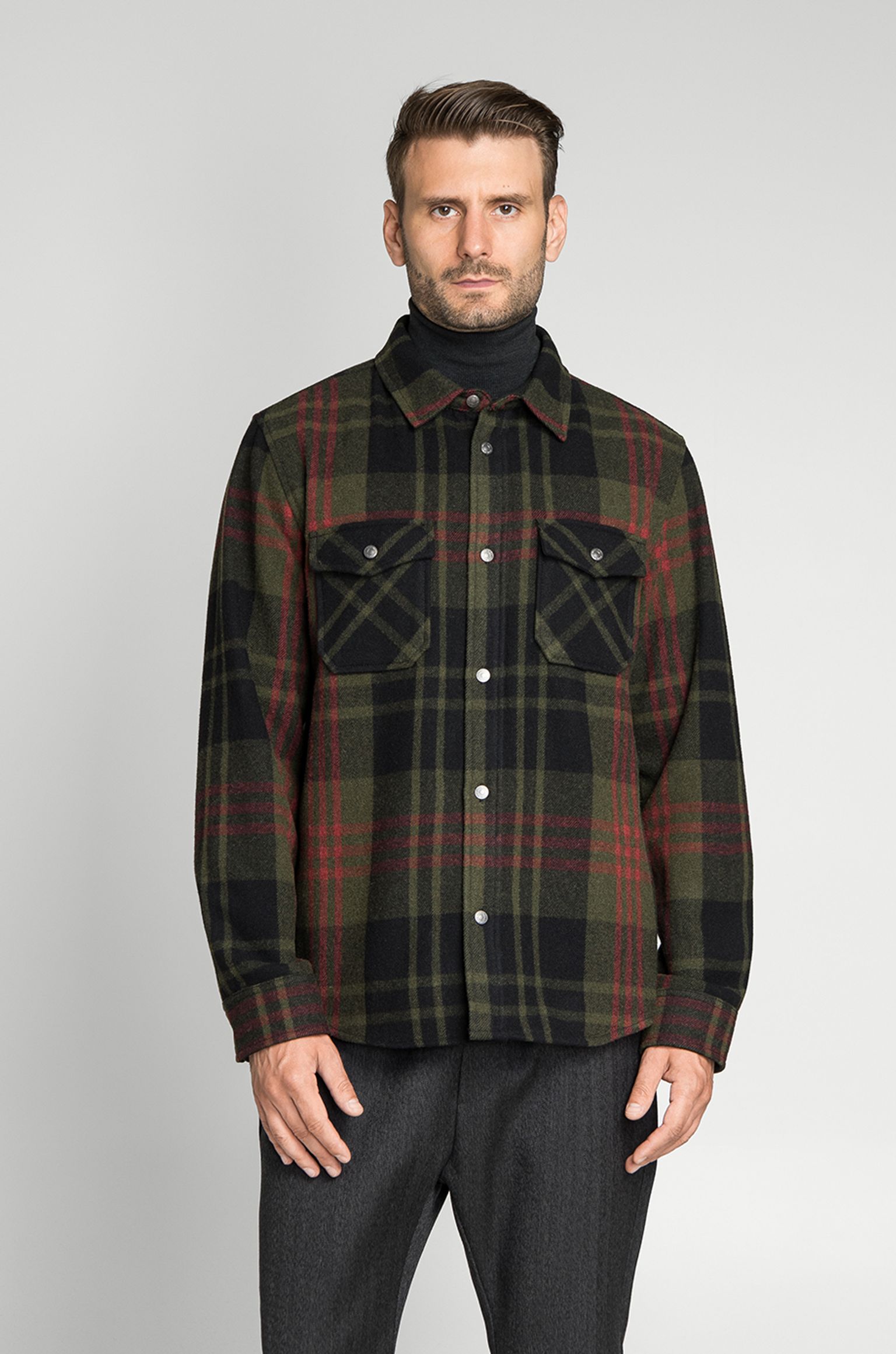 Овершот ALASKAN MELTON OVERSHIRT