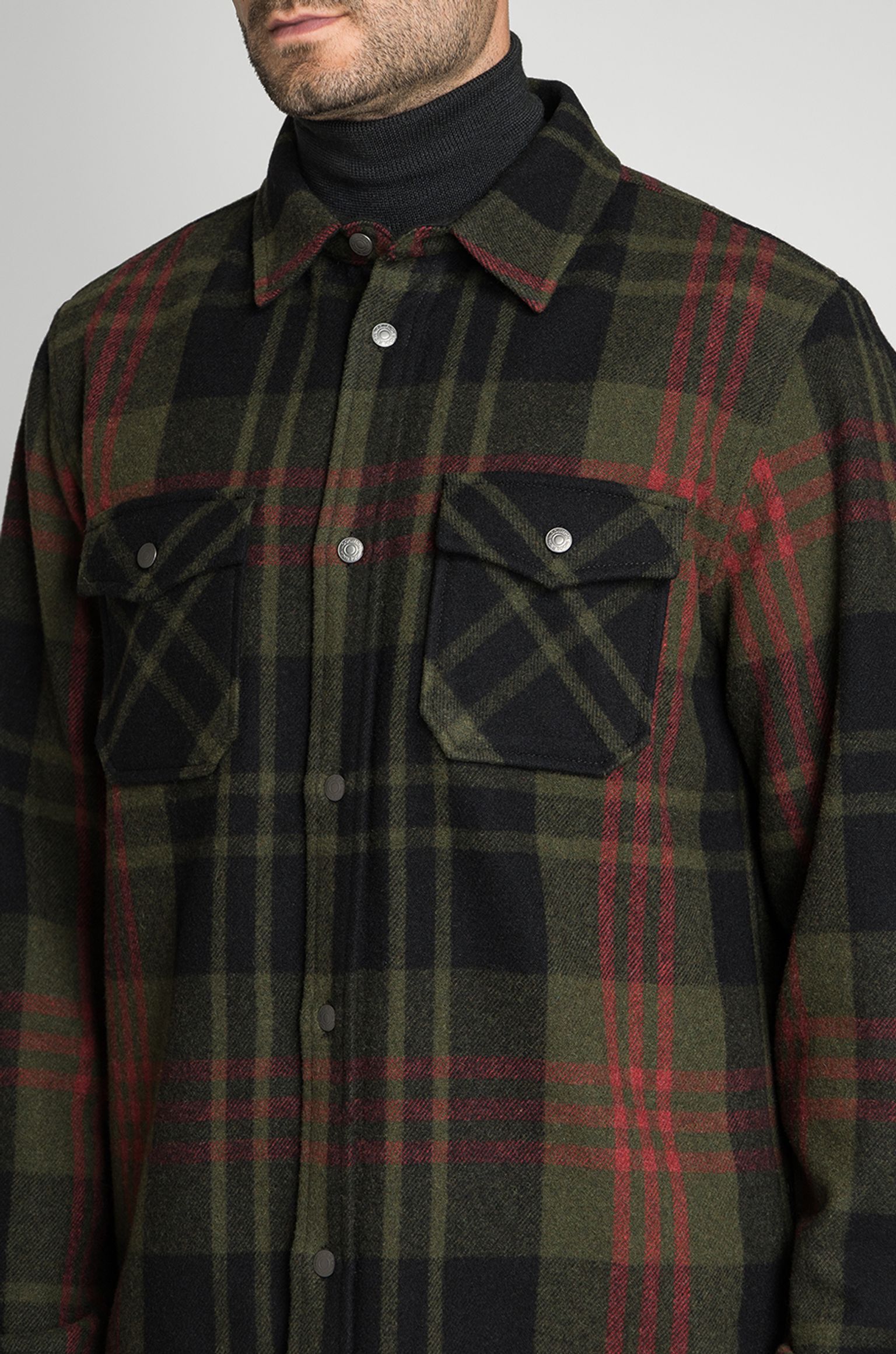 Овершот ALASKAN MELTON OVERSHIRT