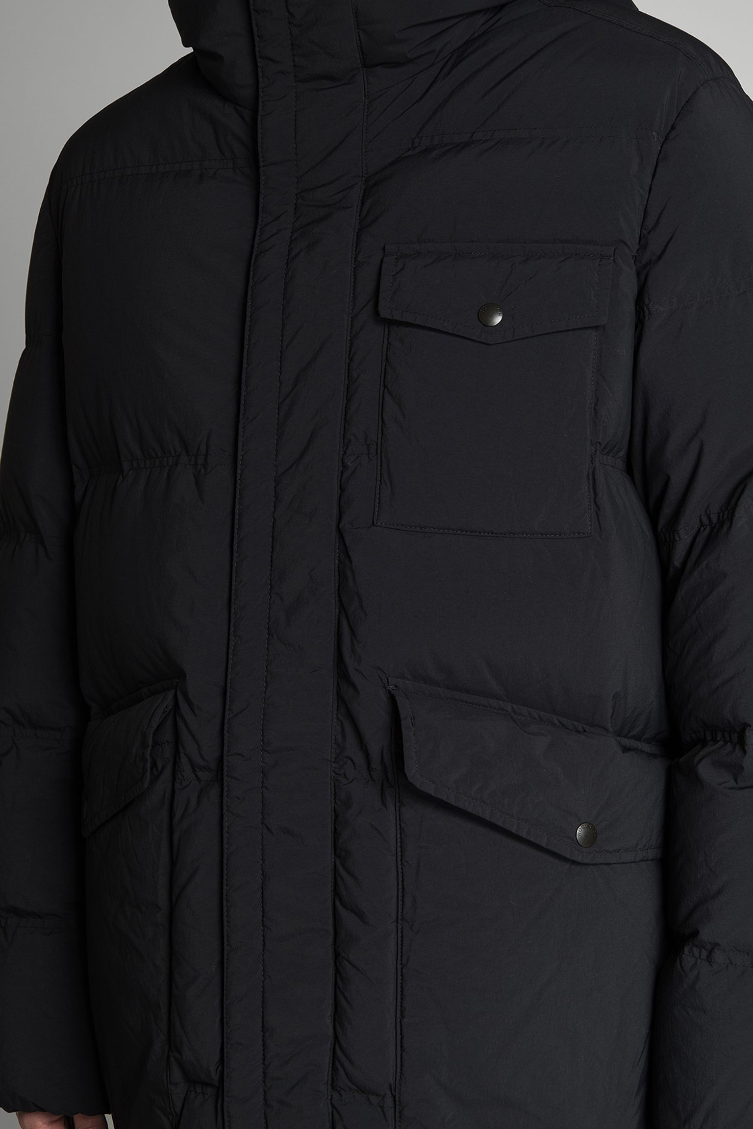 Парка GARMENT DYED PUFFER PARKA