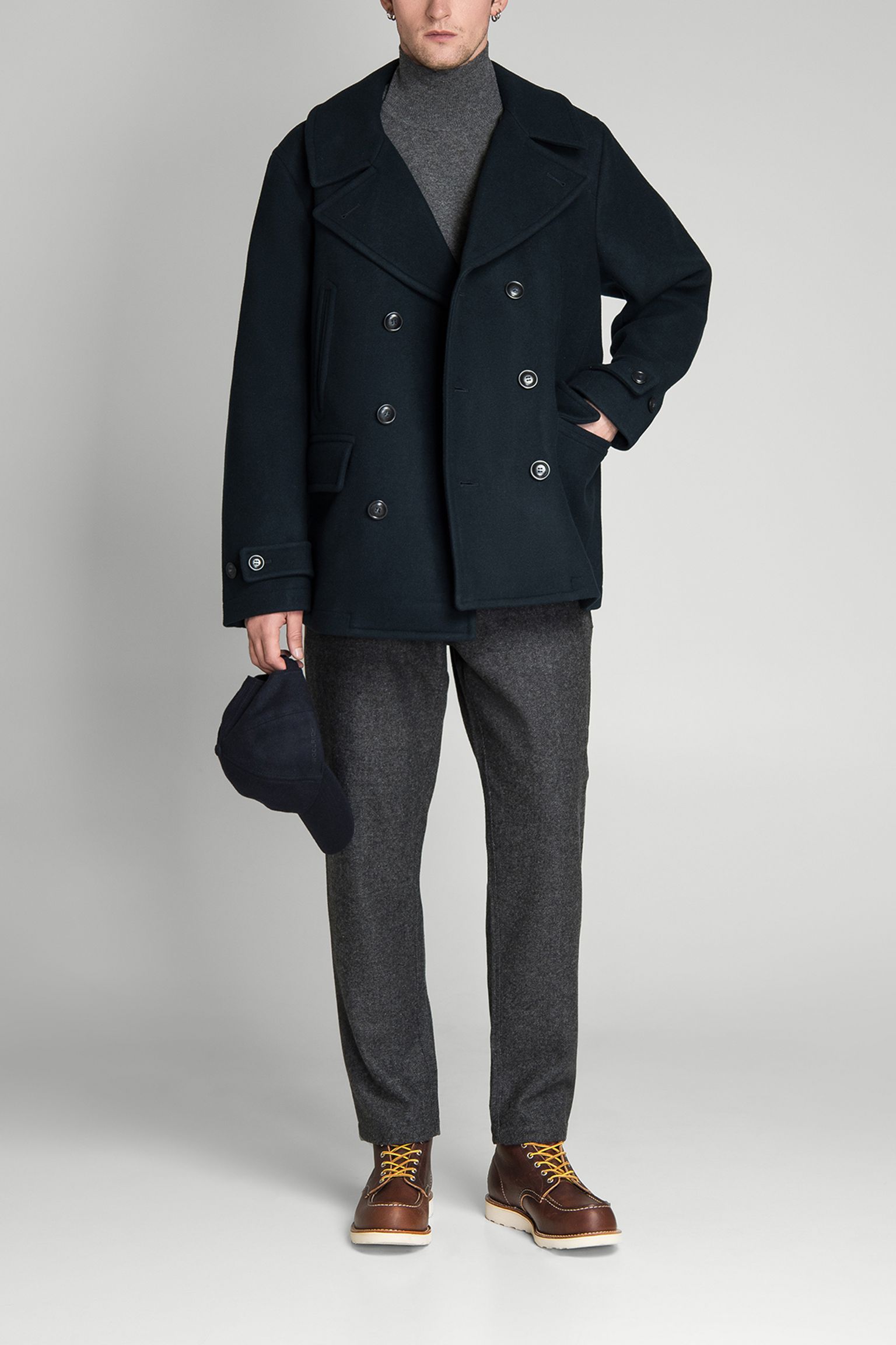Пальто MELTON WOOL PEACOAT купить в Украине