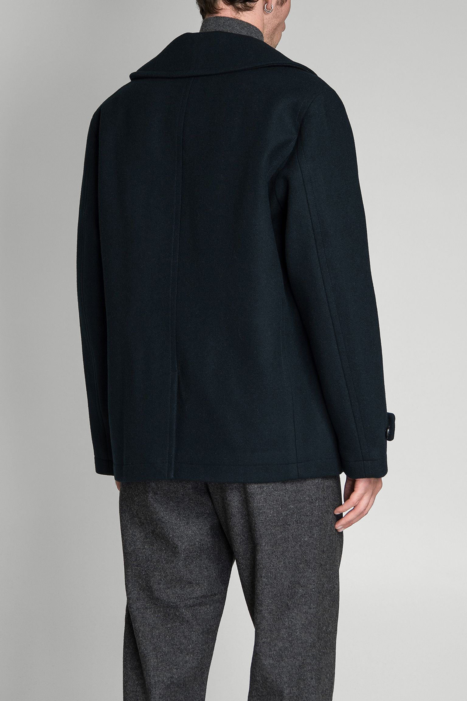 Стильные Пальто MELTON WOOL PEACOAT