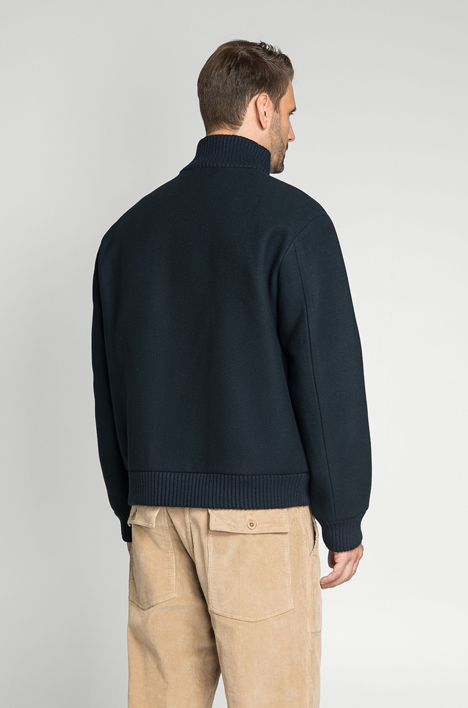 Стильные Пальто MELTON WOOL BOMBER