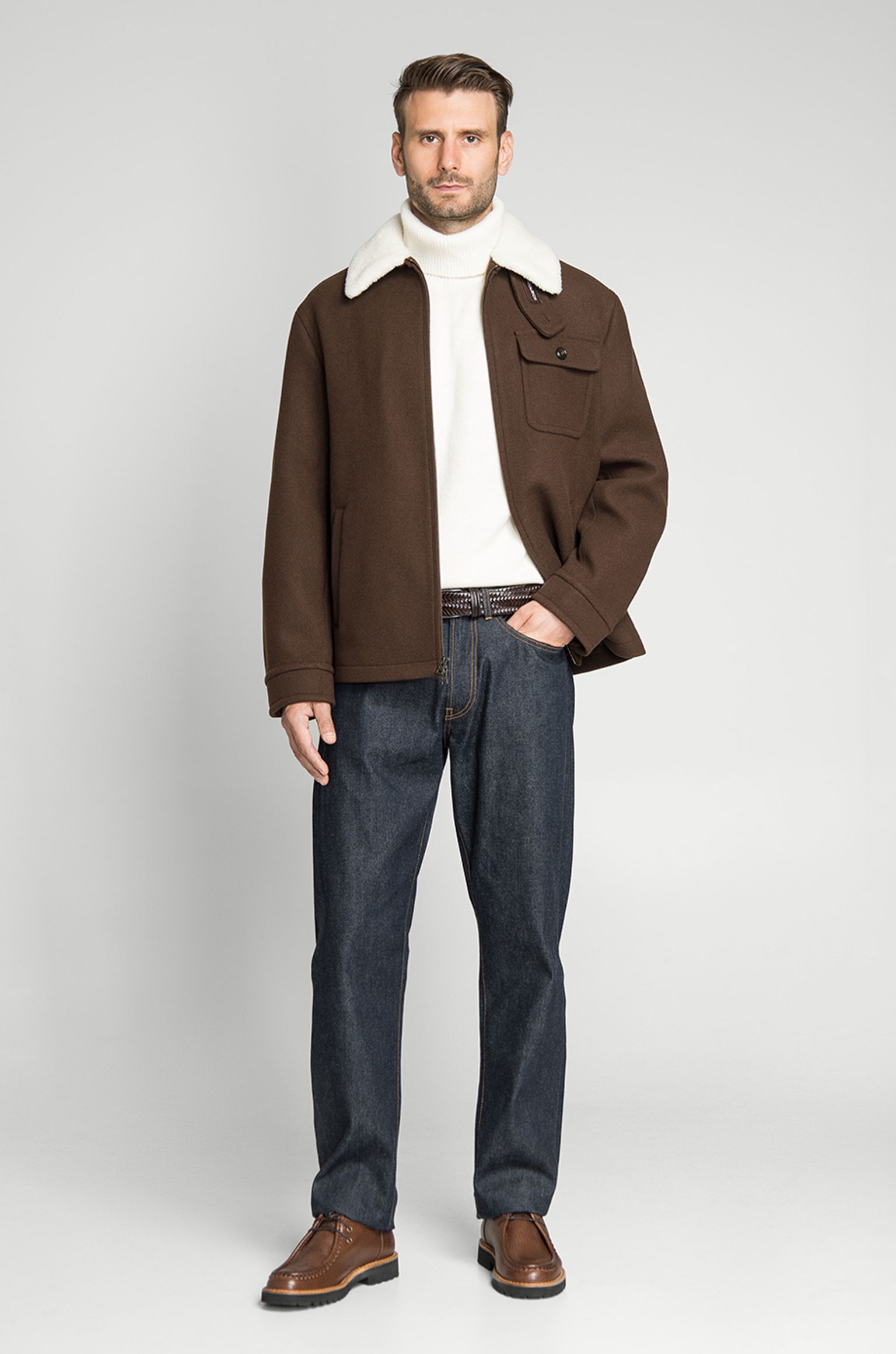 Куртка MELTON WOOL WORK JACKET