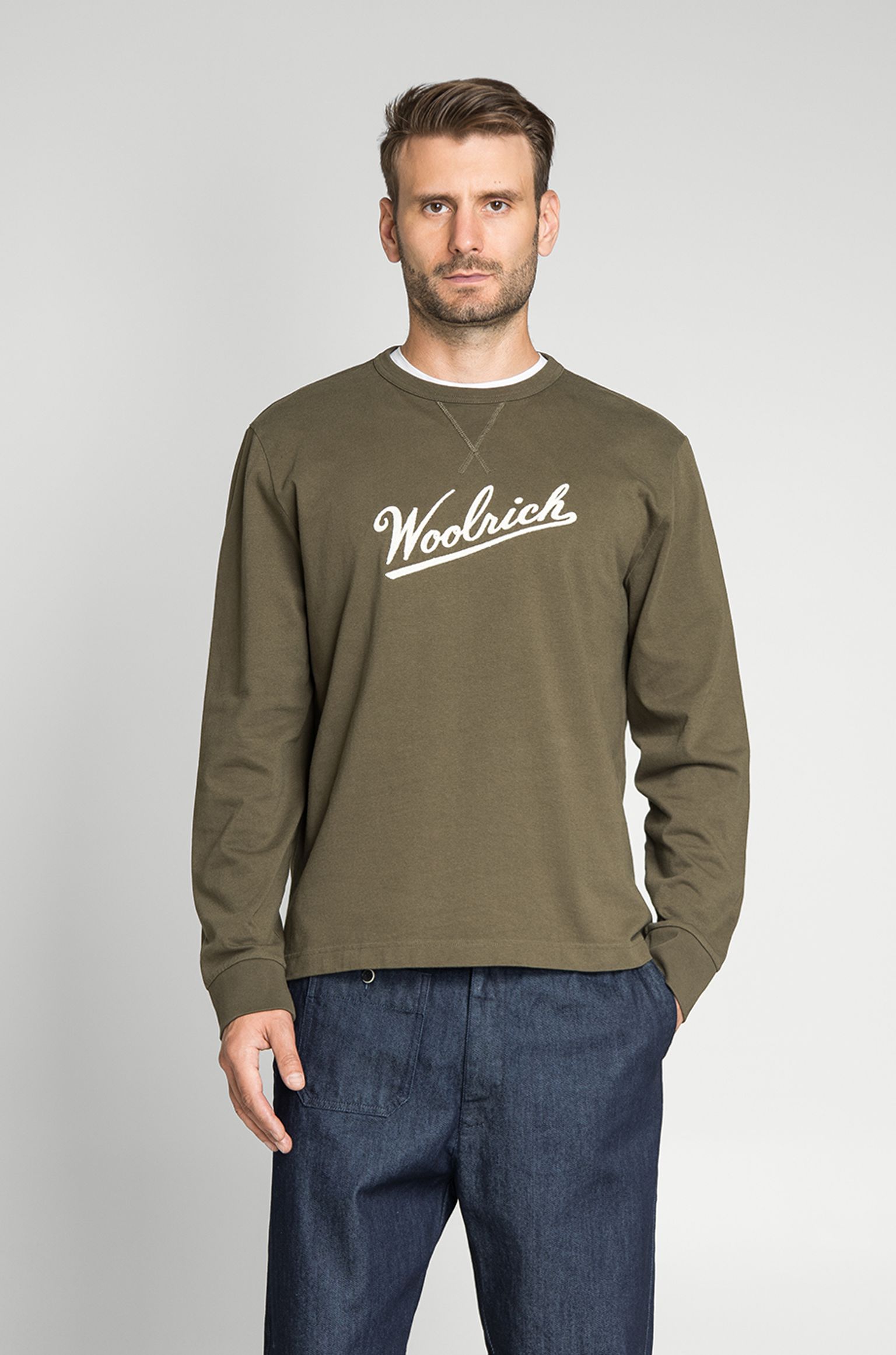 Лонгслив LONG SLEEVES LOGO T-SHIRT