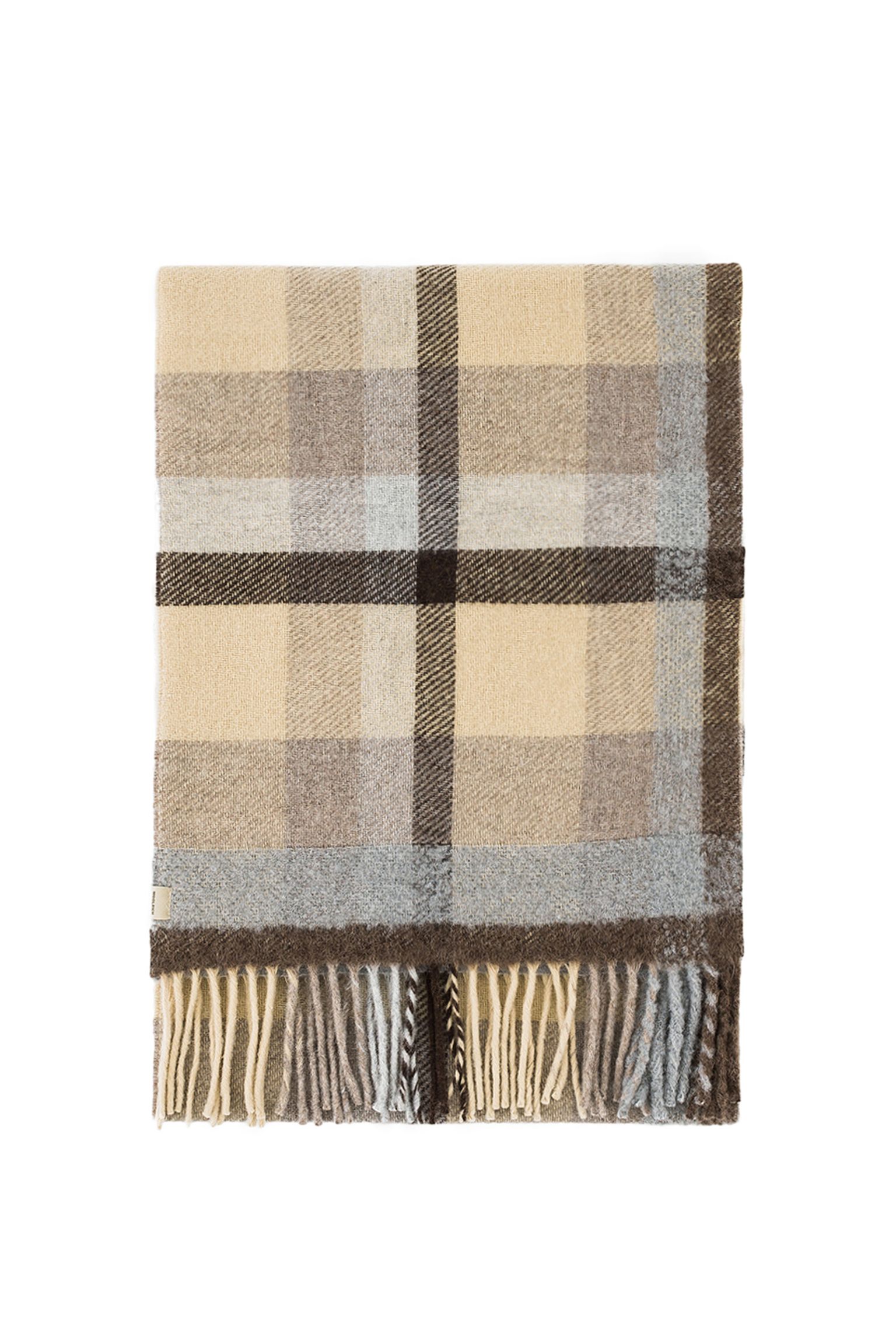 Шарф NEEDLE PUNCH CHECK SCARF купить
