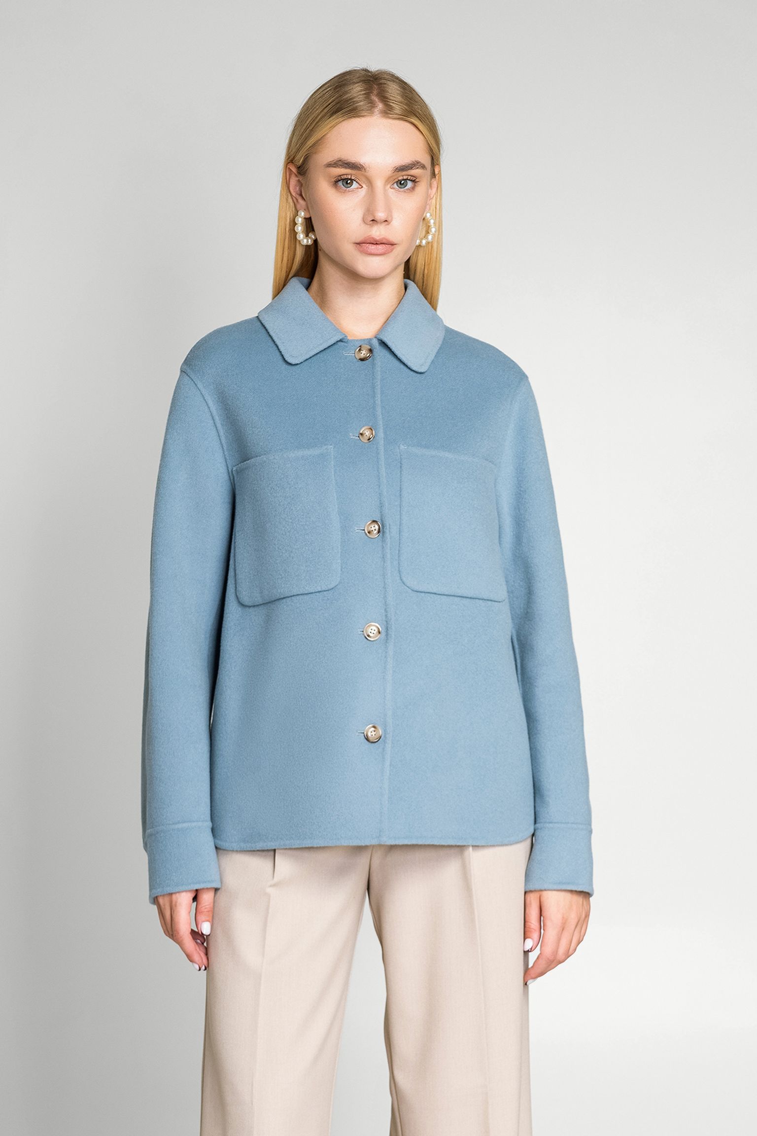 Овершот DOUBLE WOOL OVERSHIRT купить в Украине