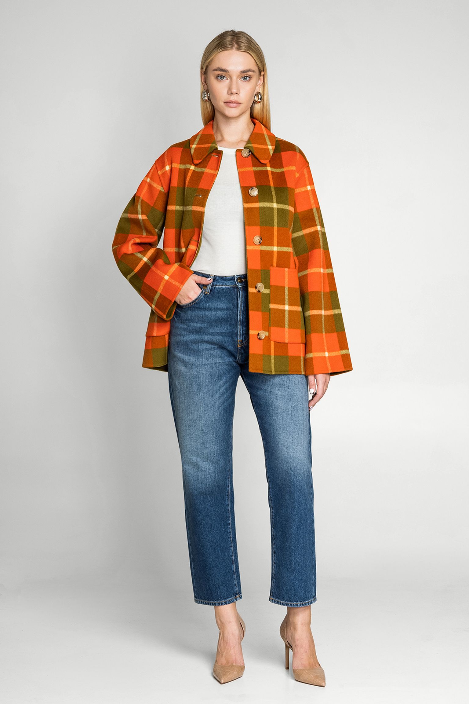 Пальто YARN DYED JACKET з доставкою