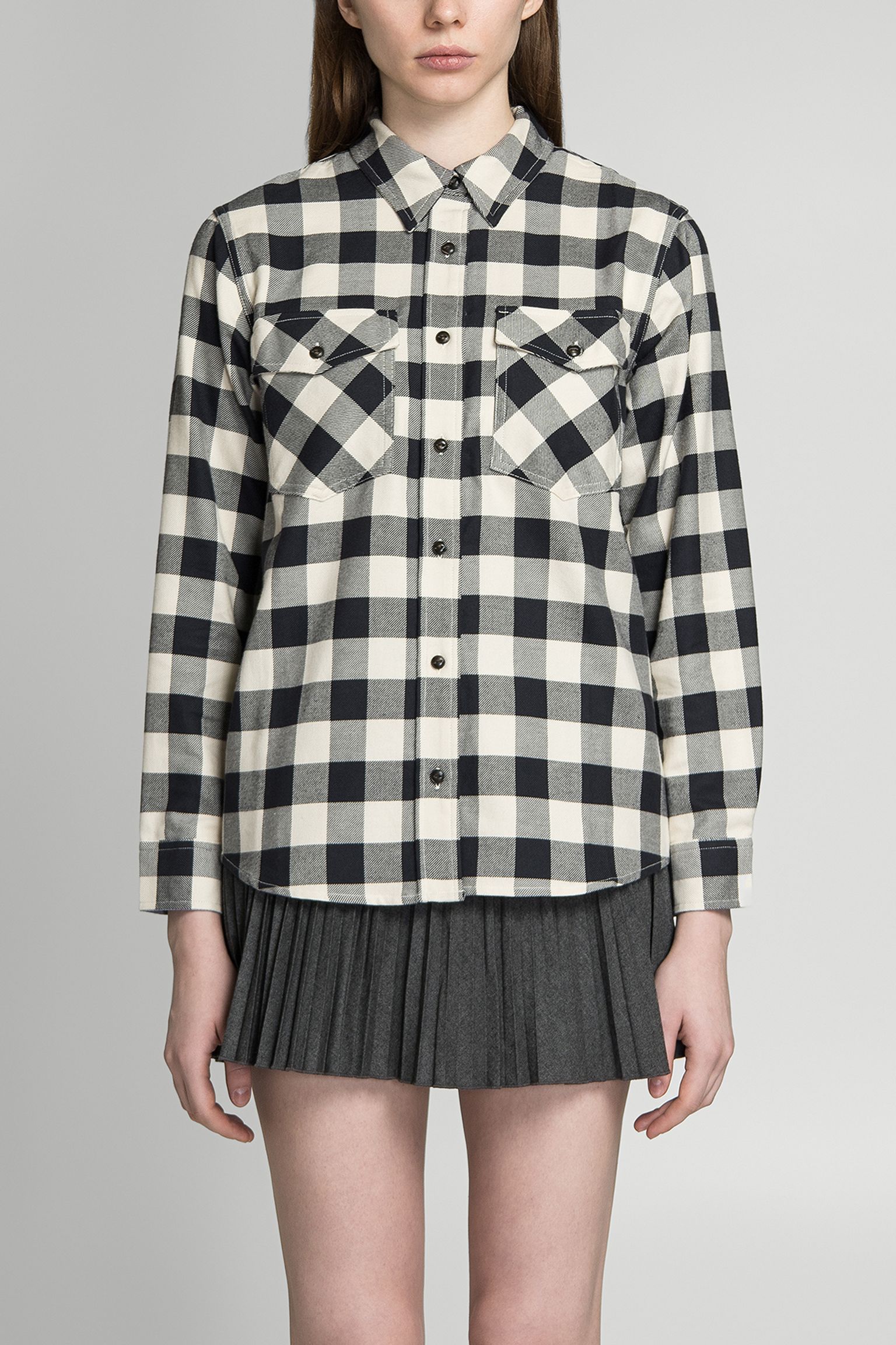 Блузка MED WEIGHT FLANNEL SHIRT