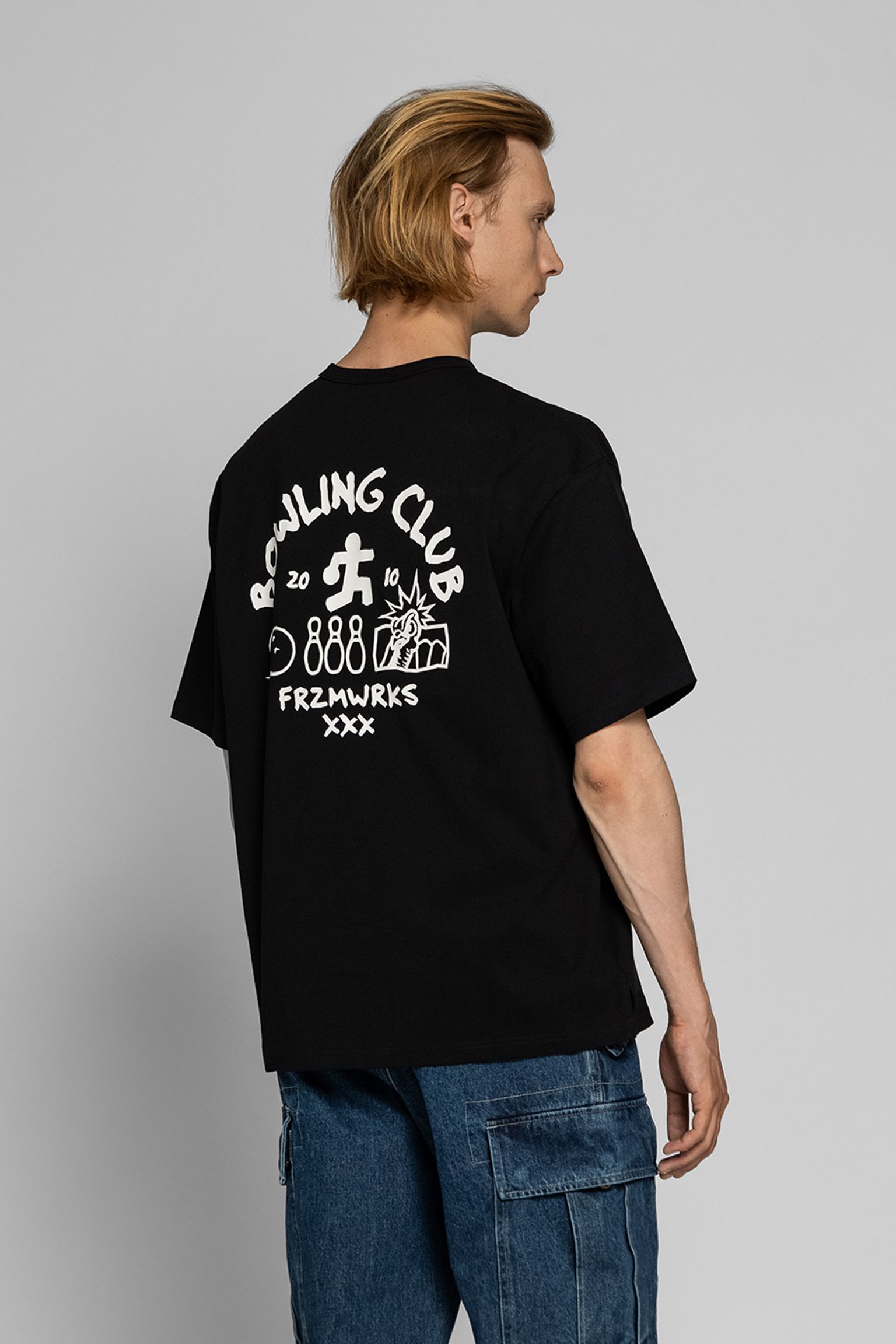 Футболка FRIZMWORKS XXX BOWLING CLUB TEE