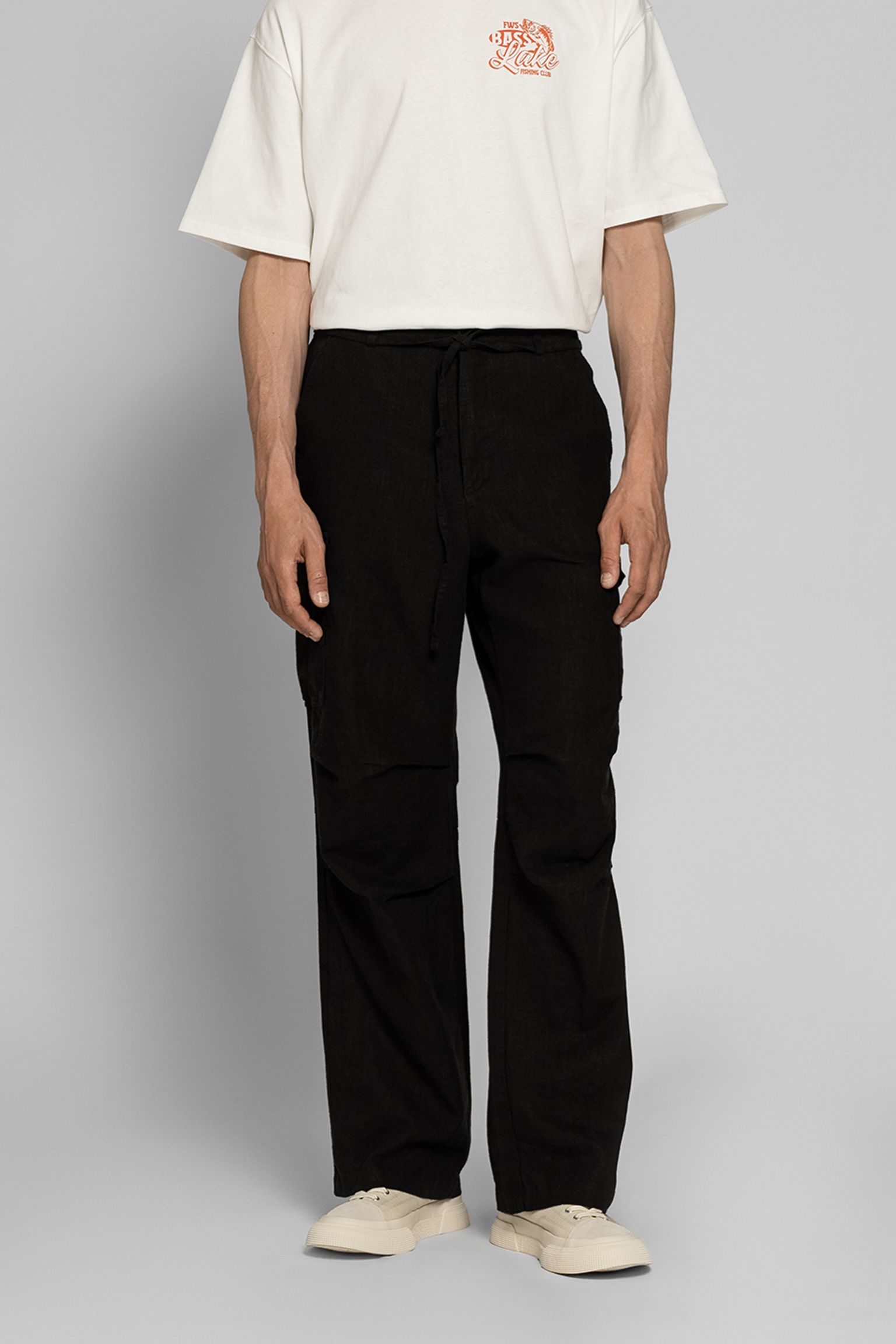 Брюки FRIZMWORKS LINEN CARGO PARACHUTE PANTS