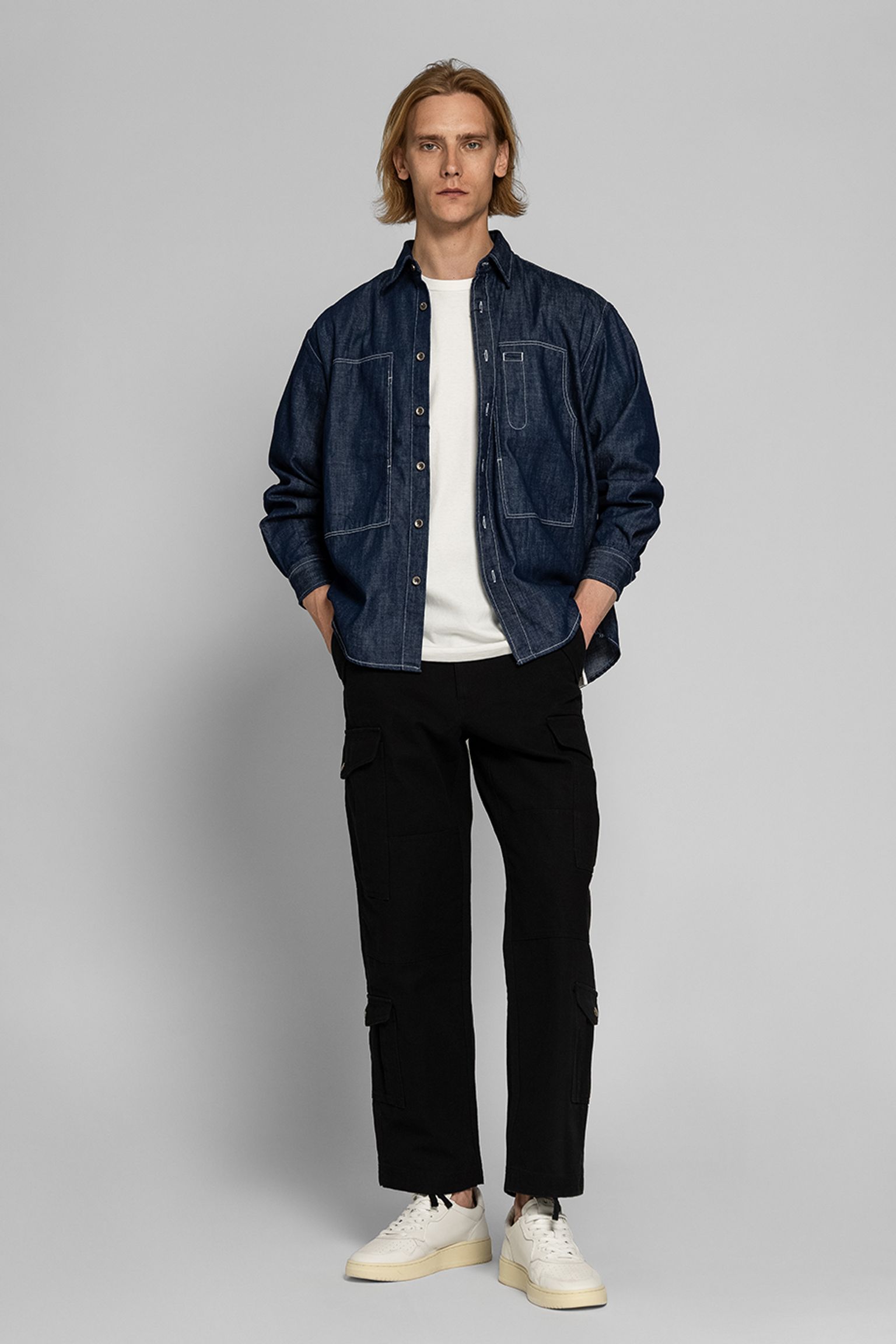 Рубашка DENIM CARPENTER POCKET WORK SHIRT с доставкой
