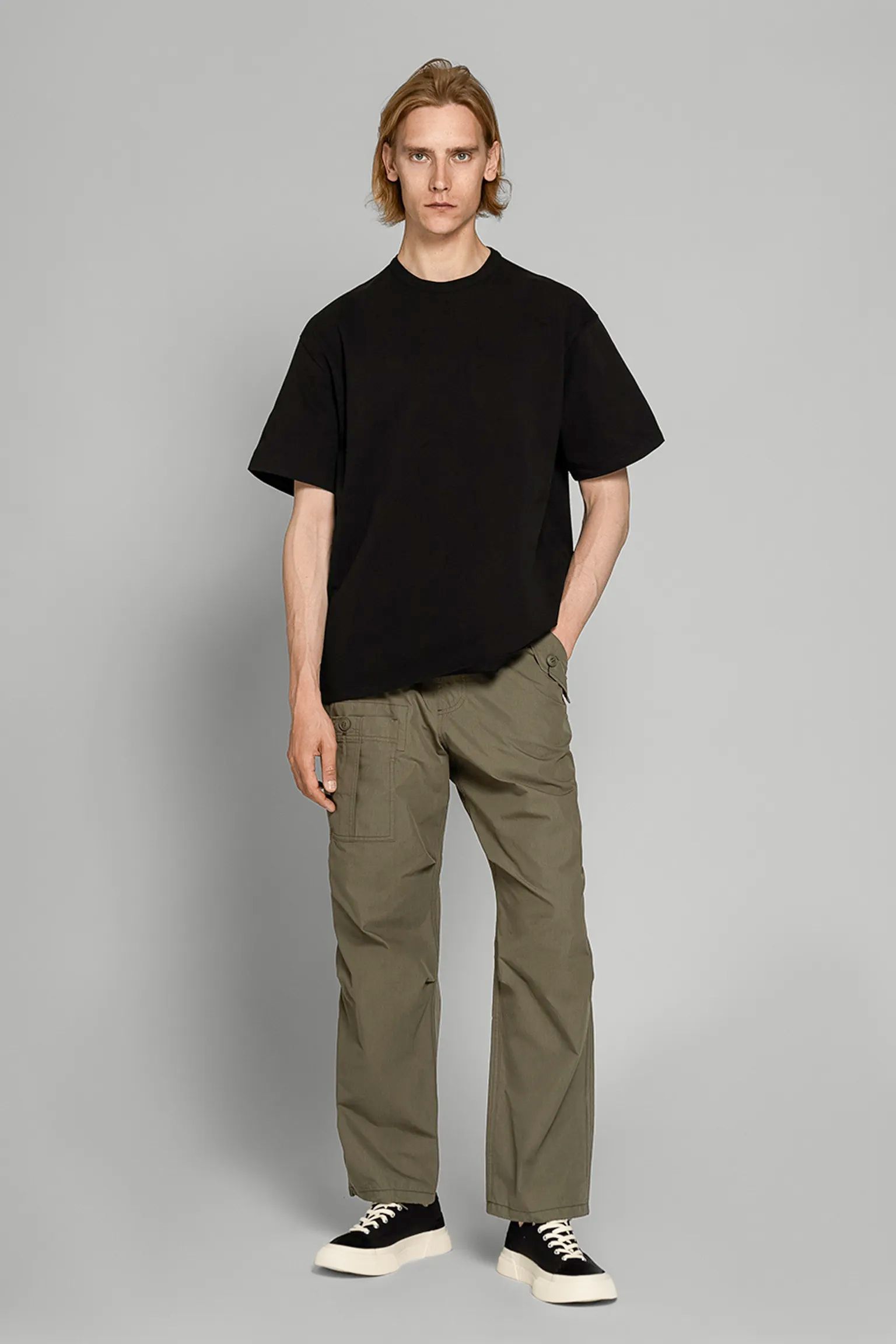 Футболка OG DOUBLE RIB OVERSIZED TEE BLACK з доставкою